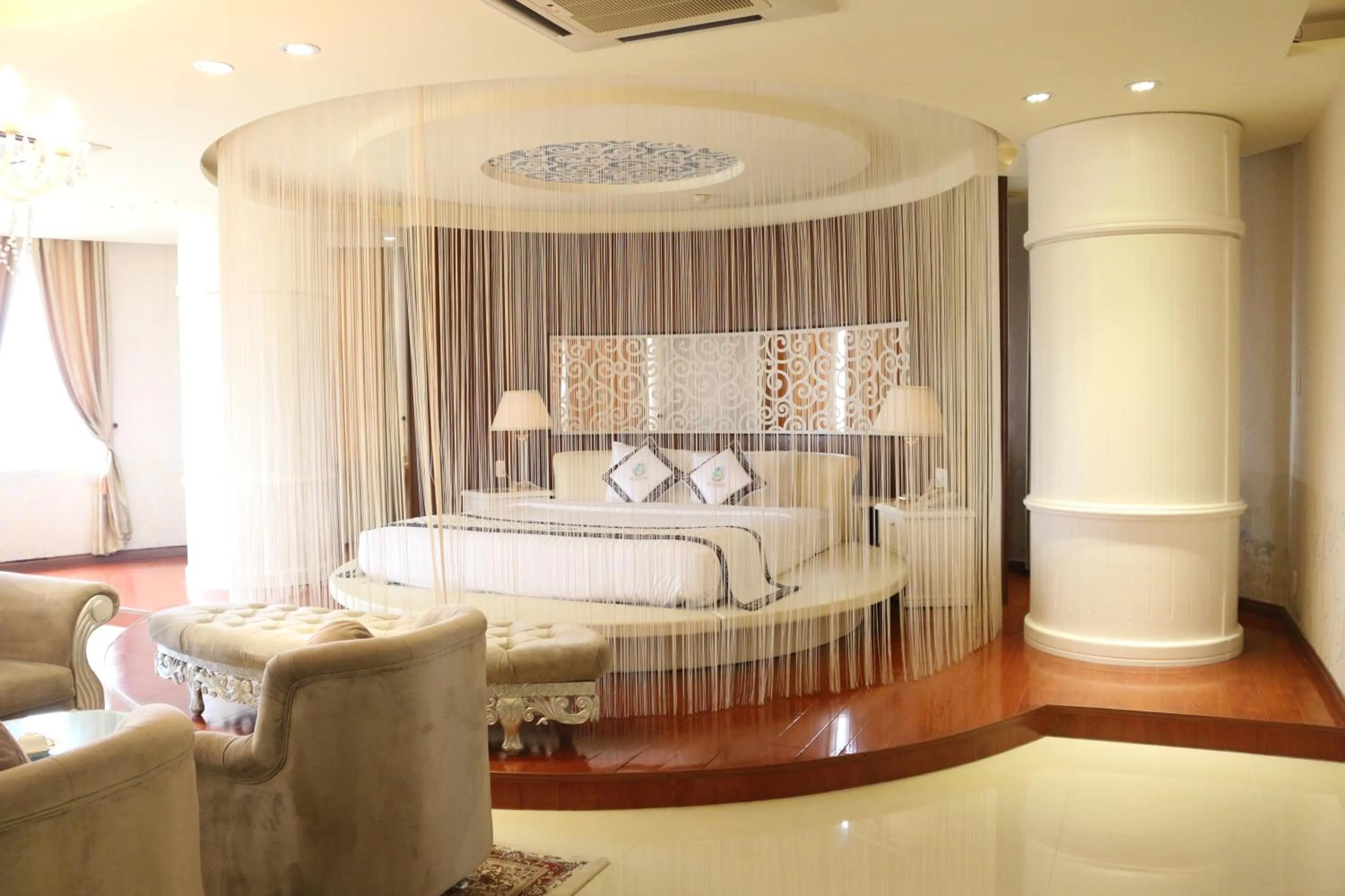 Bed in Viet Uc Hotel