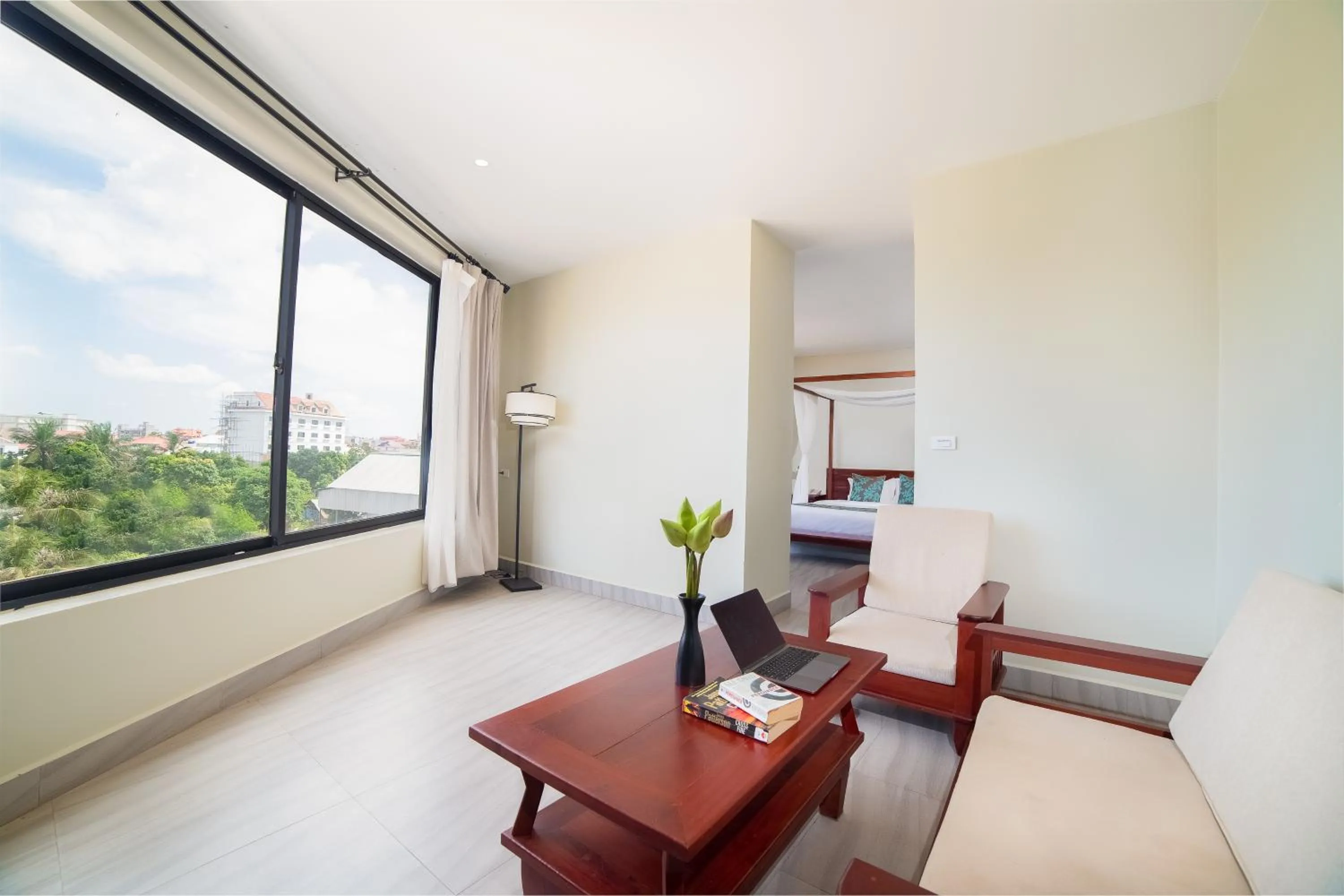Living room in Bayon Modern Residence