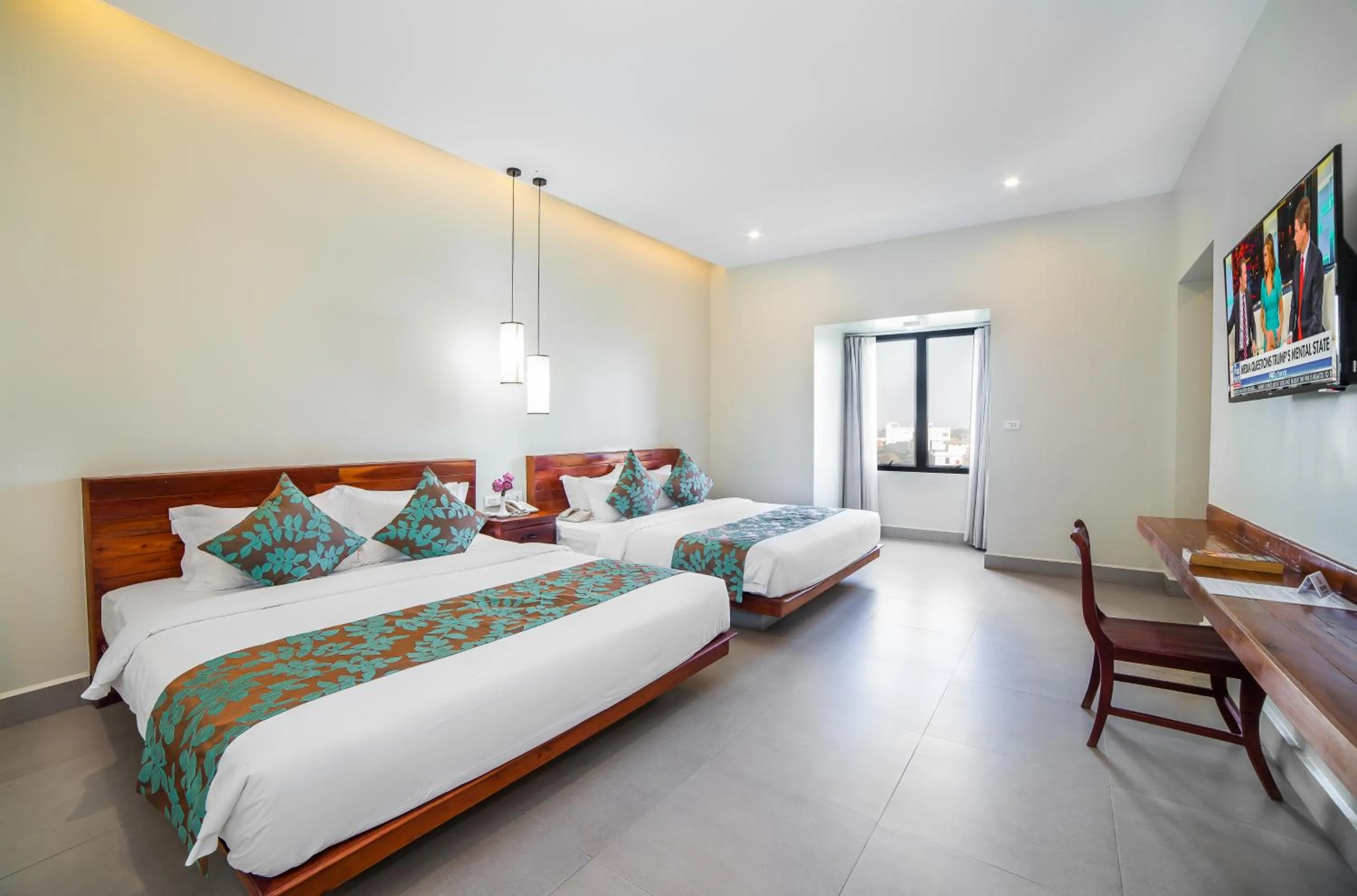 Photo of the whole room, Bed in Bayon Modern Residence