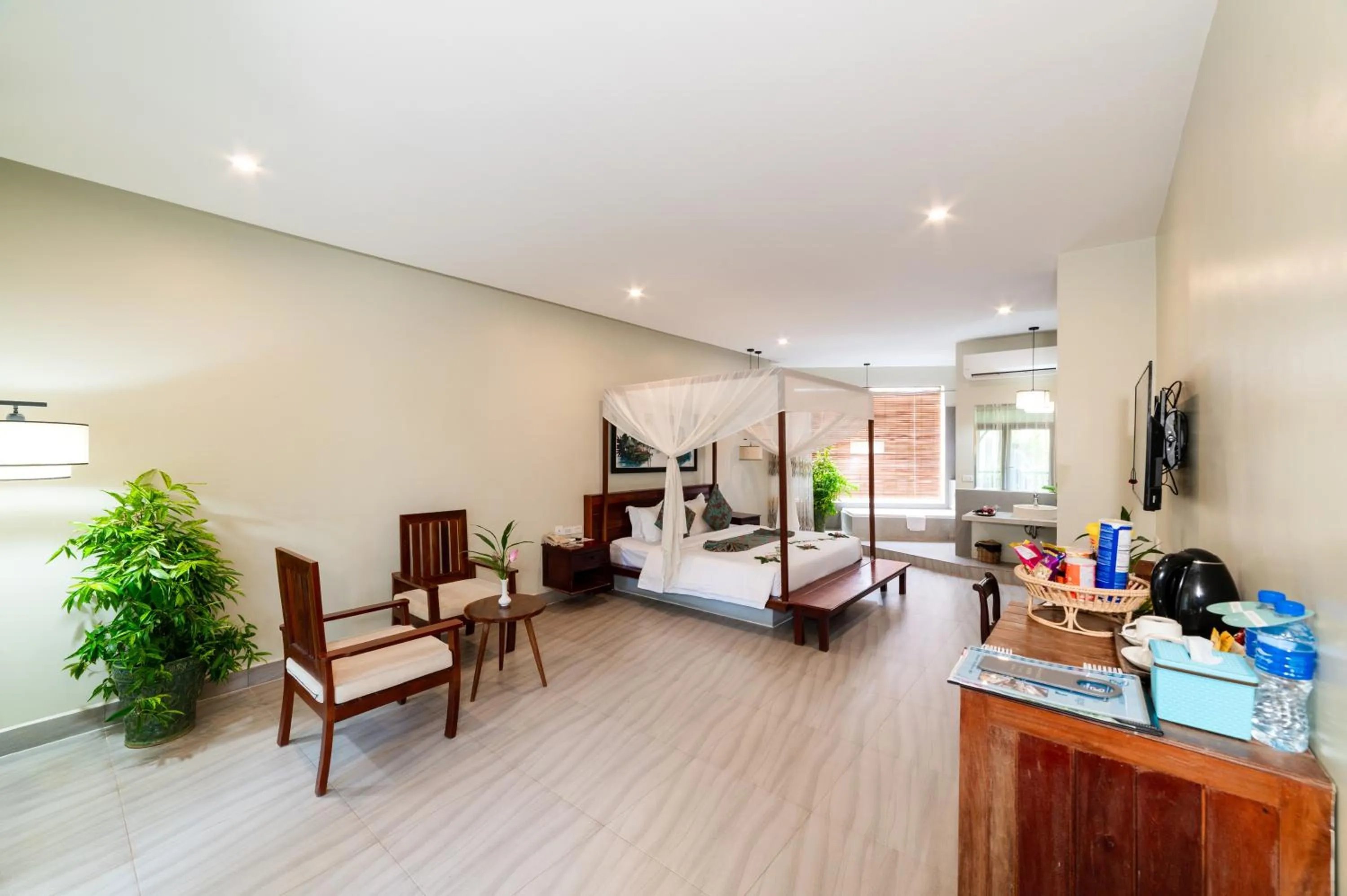 Living room in Bayon Modern Residence