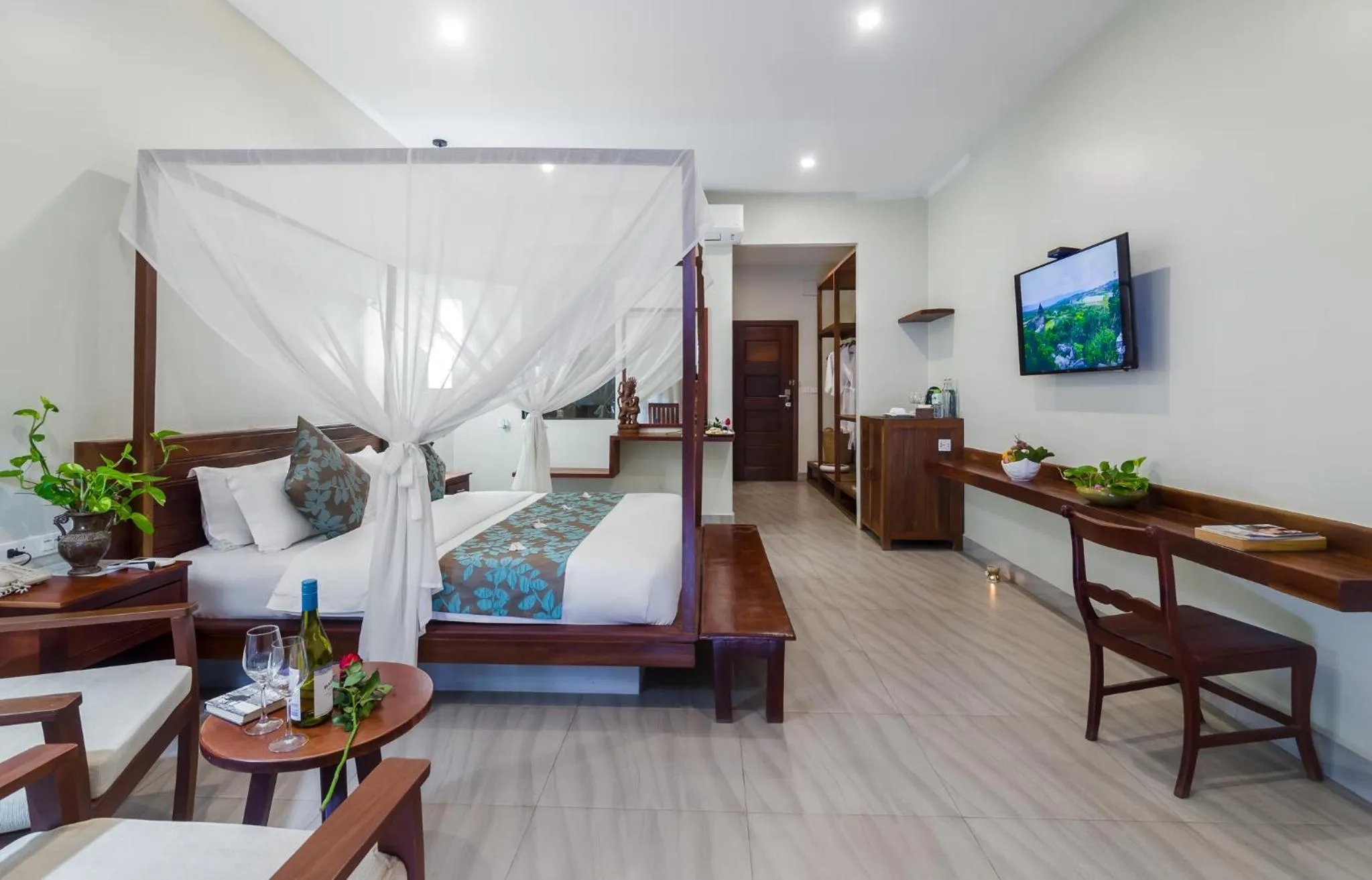 Photo of the whole room, Bed in Bayon Modern Residence