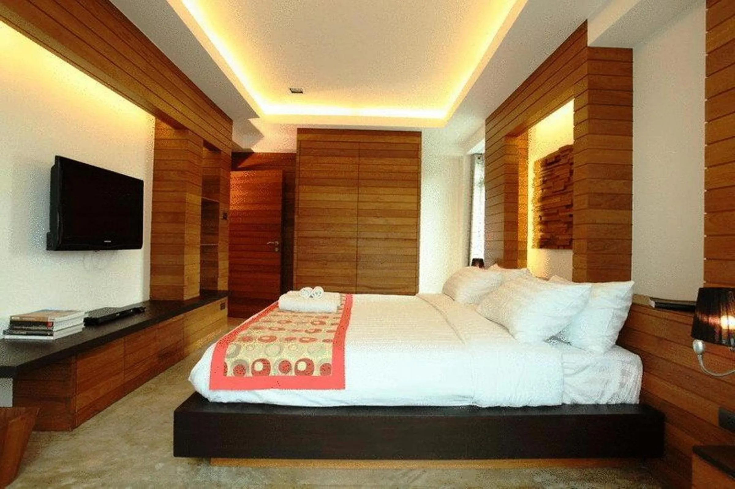 Bed in Baannueng at Aree 5 Hotel