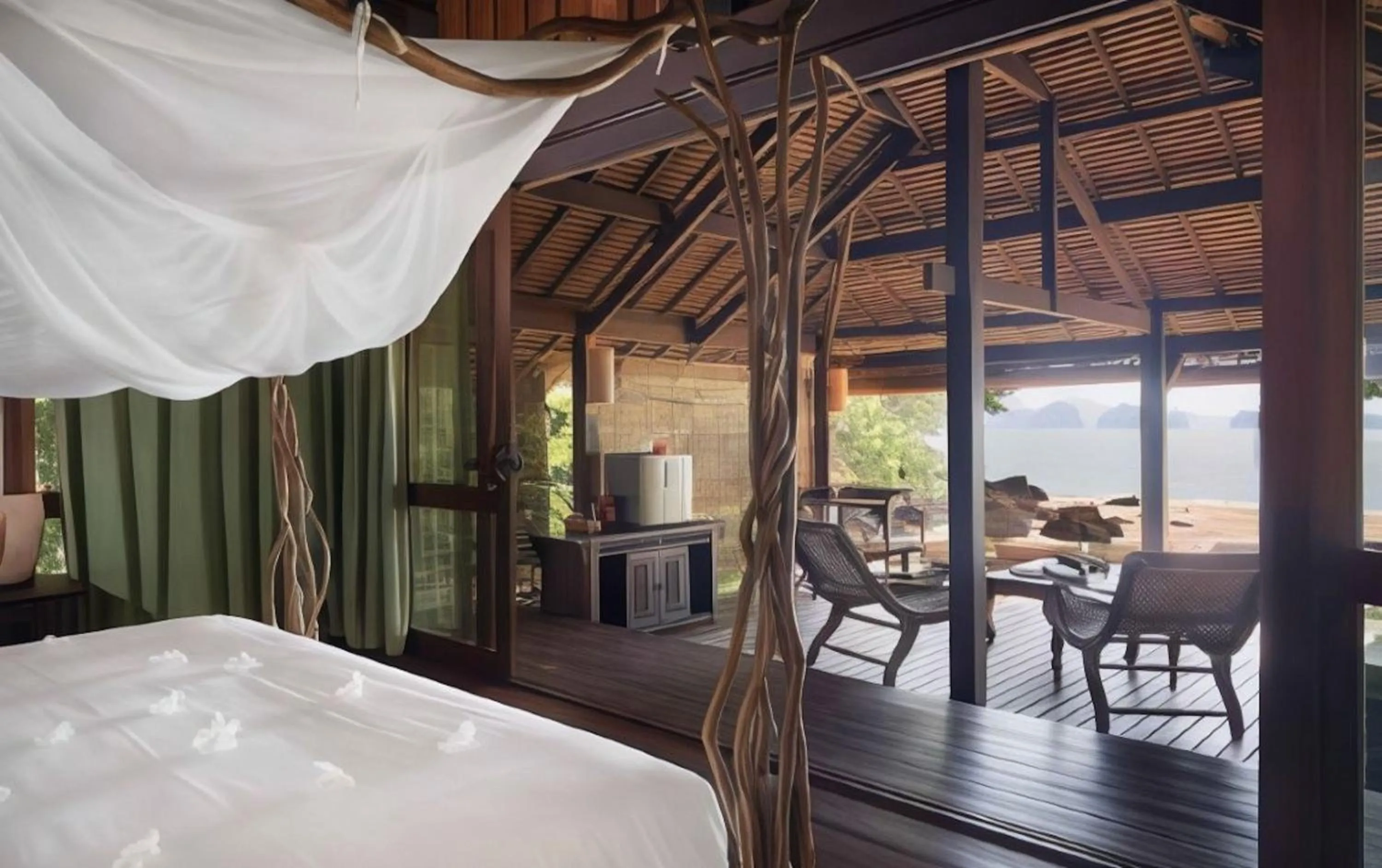 Bedroom, Bed in Koyao Island Resort