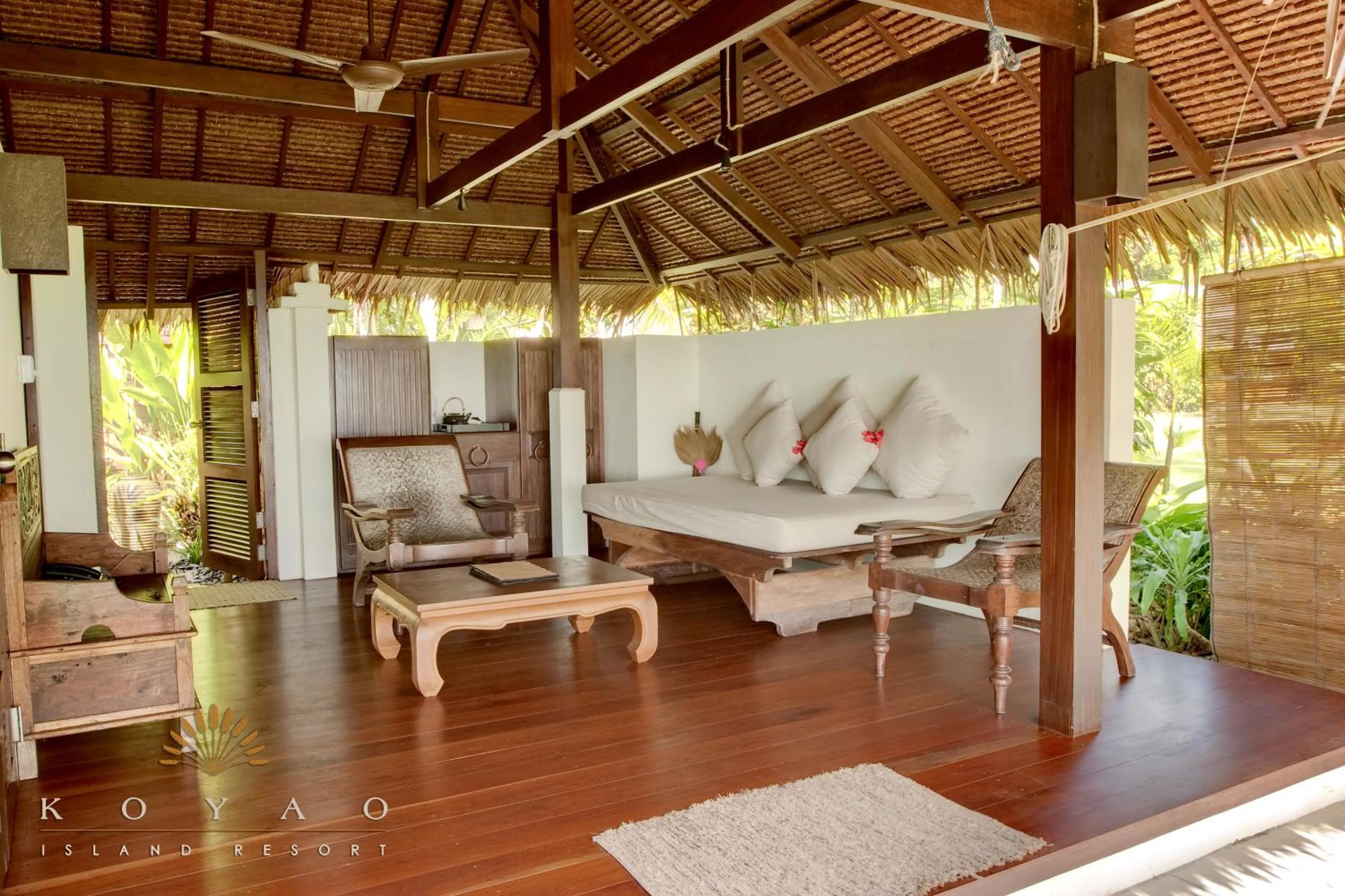 Seating area in Koyao Island Resort