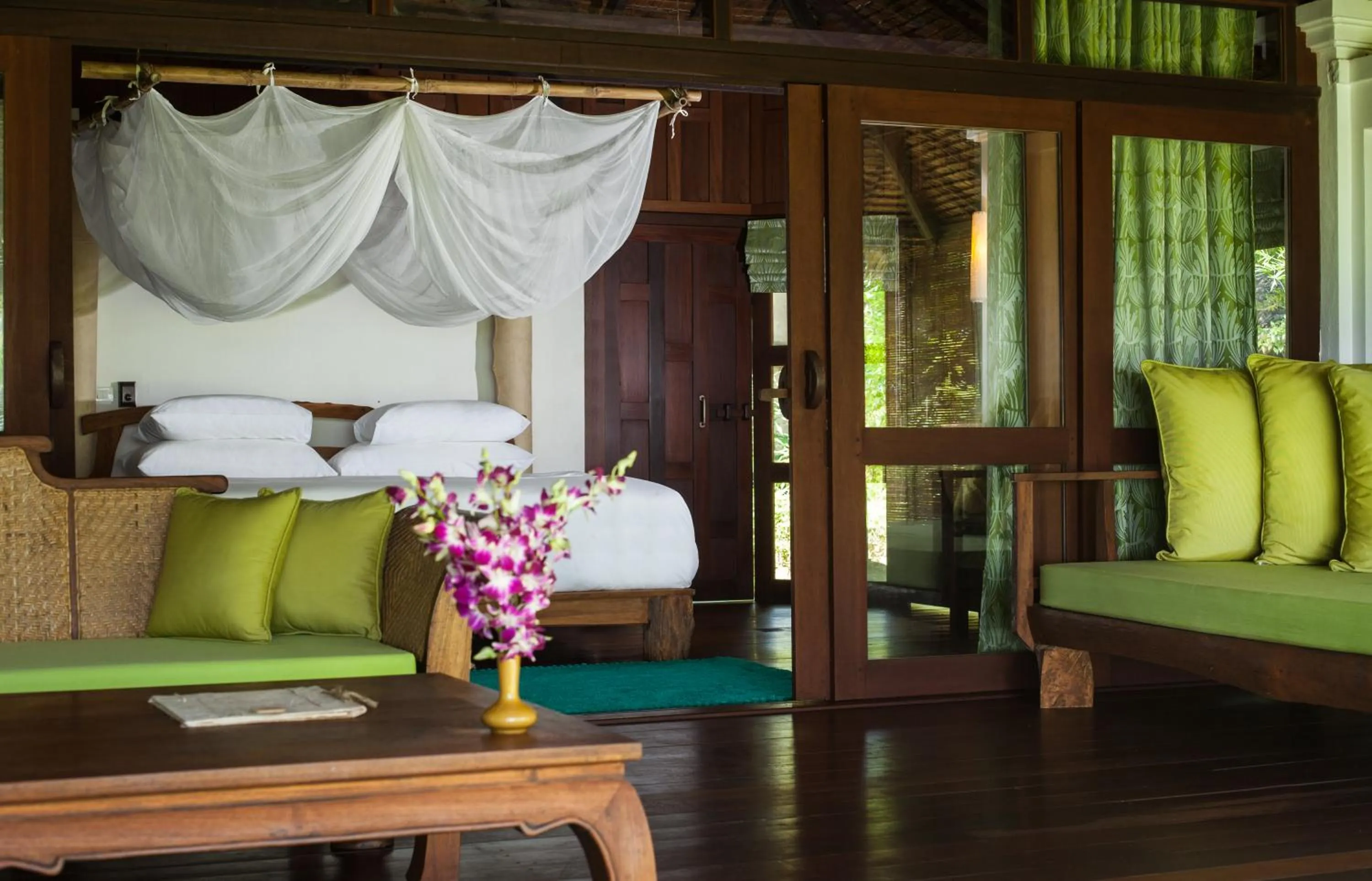 Living room in Koyao Island Resort