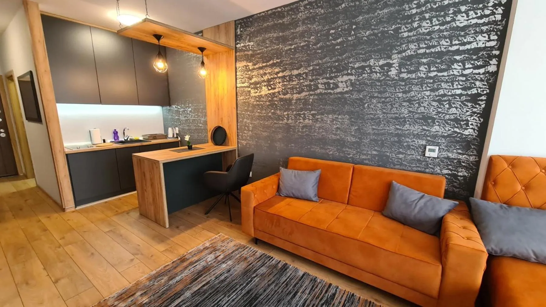 Kitchen or kitchenette in Hotel Kakanj