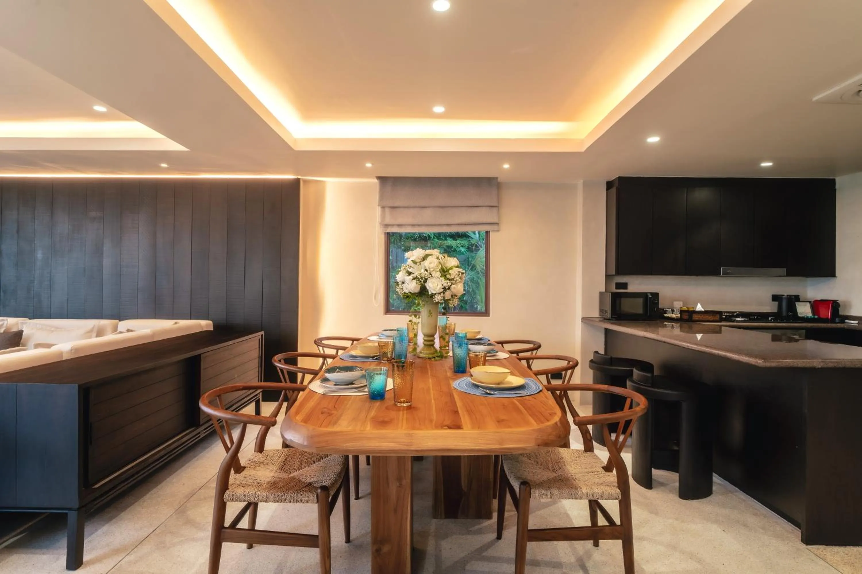 Dining area in Barcelo Coconut Island, Phuket