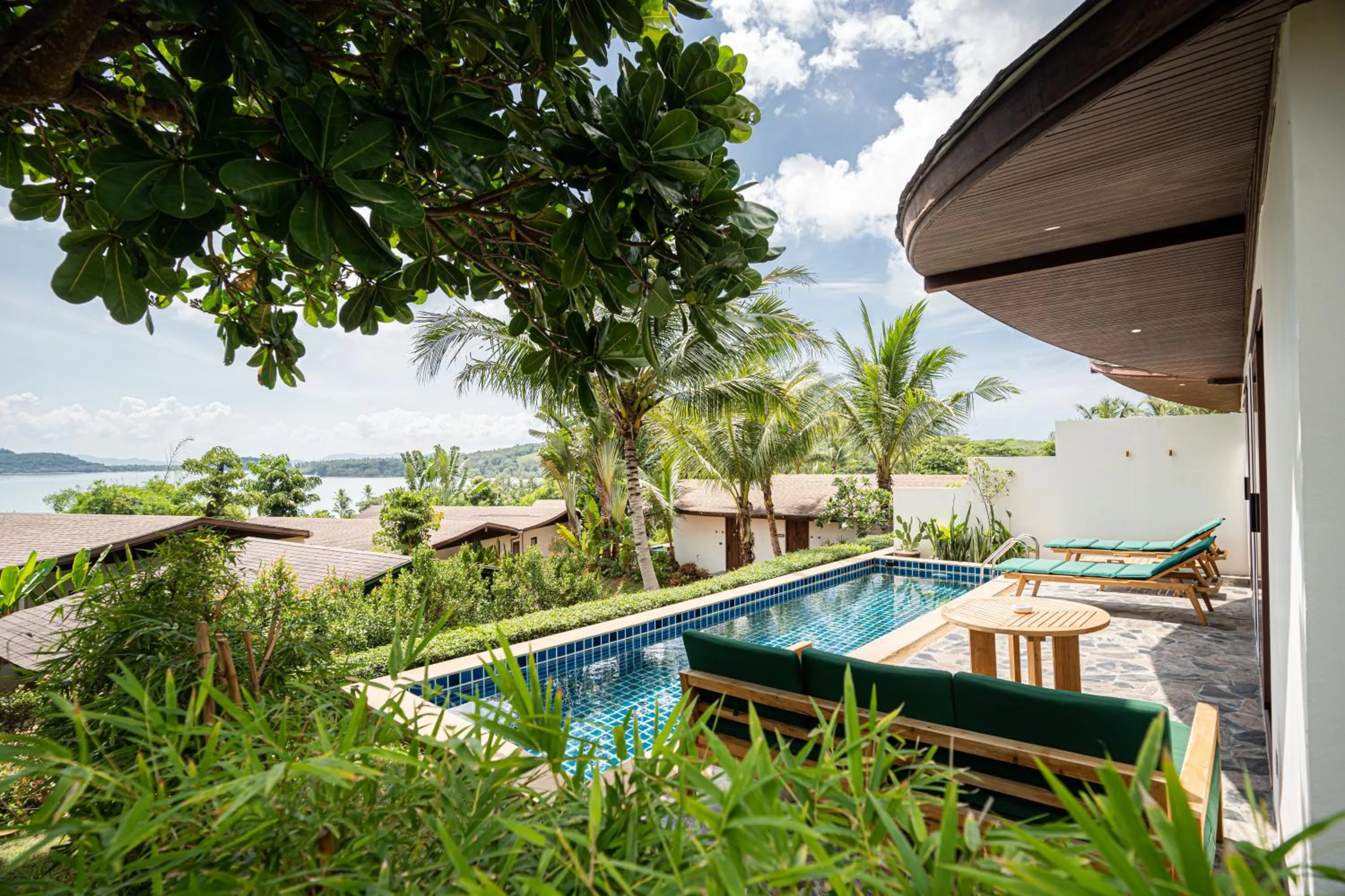 Garden view in Barcelo Coconut Island, Phuket