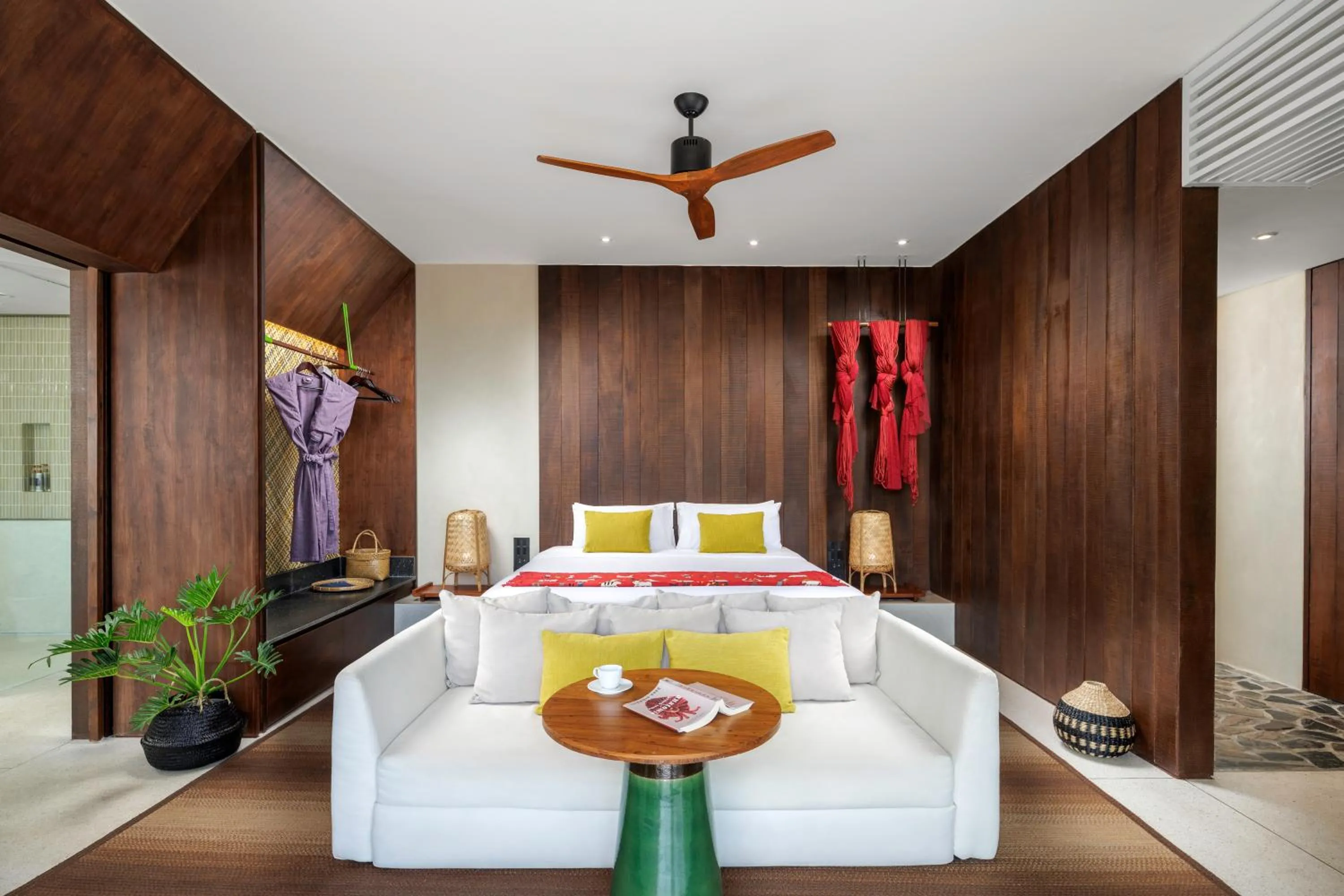 Bedroom, Bed in Barcelo Coconut Island, Phuket