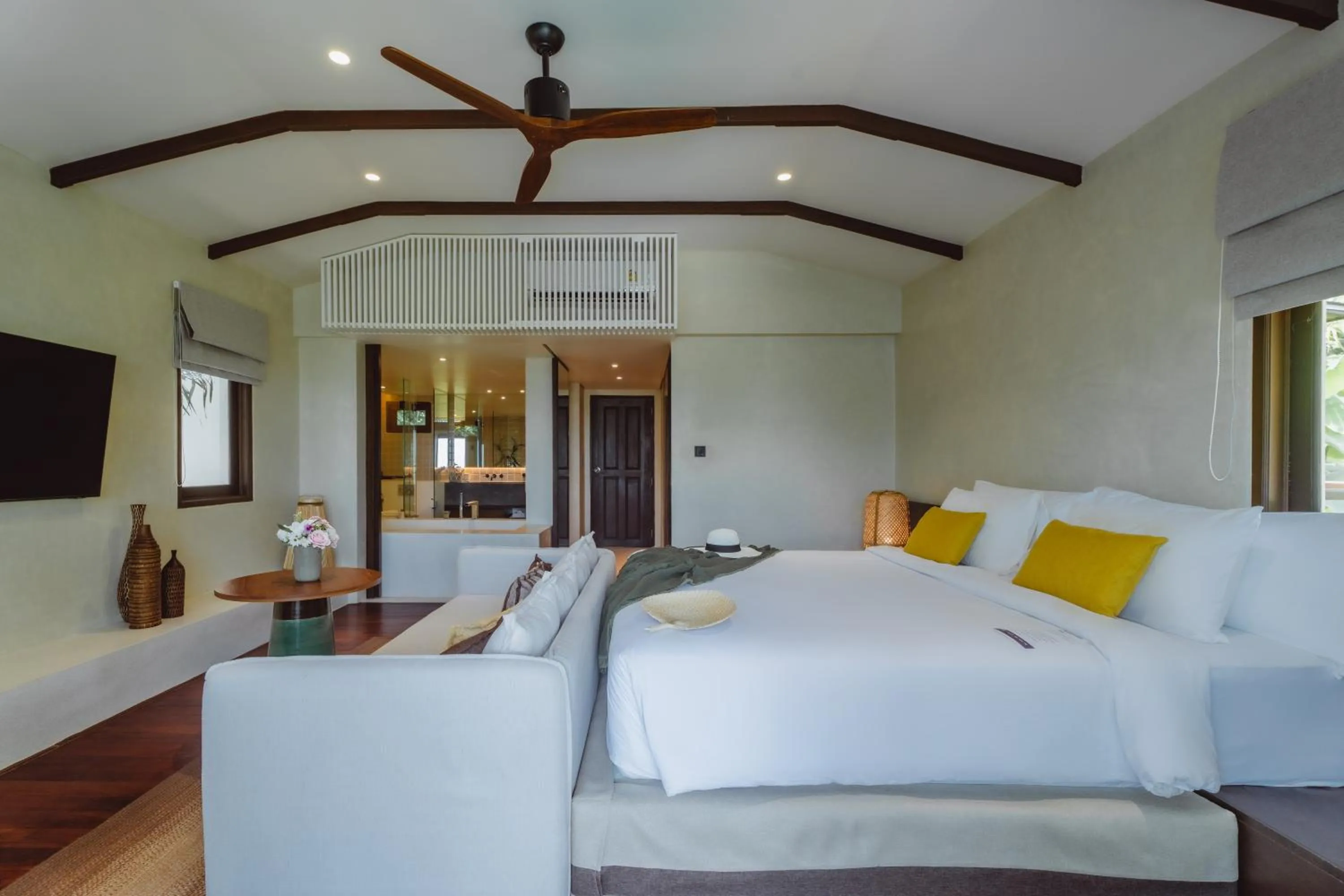 Bedroom, Bed in Barcelo Coconut Island, Phuket