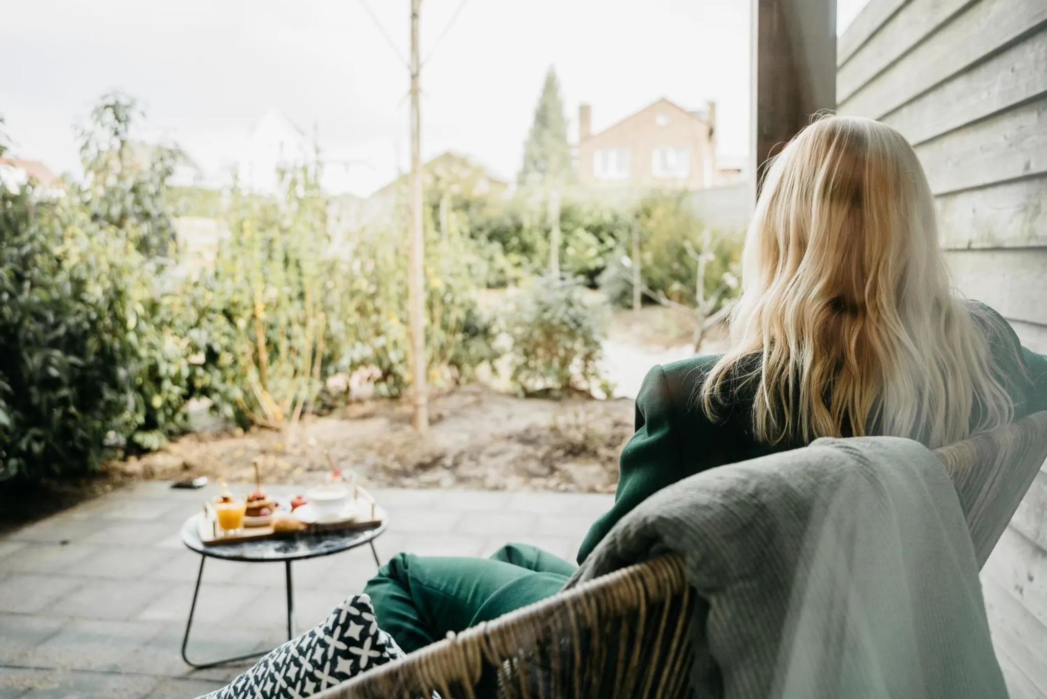 Patio in Hotel Janssen