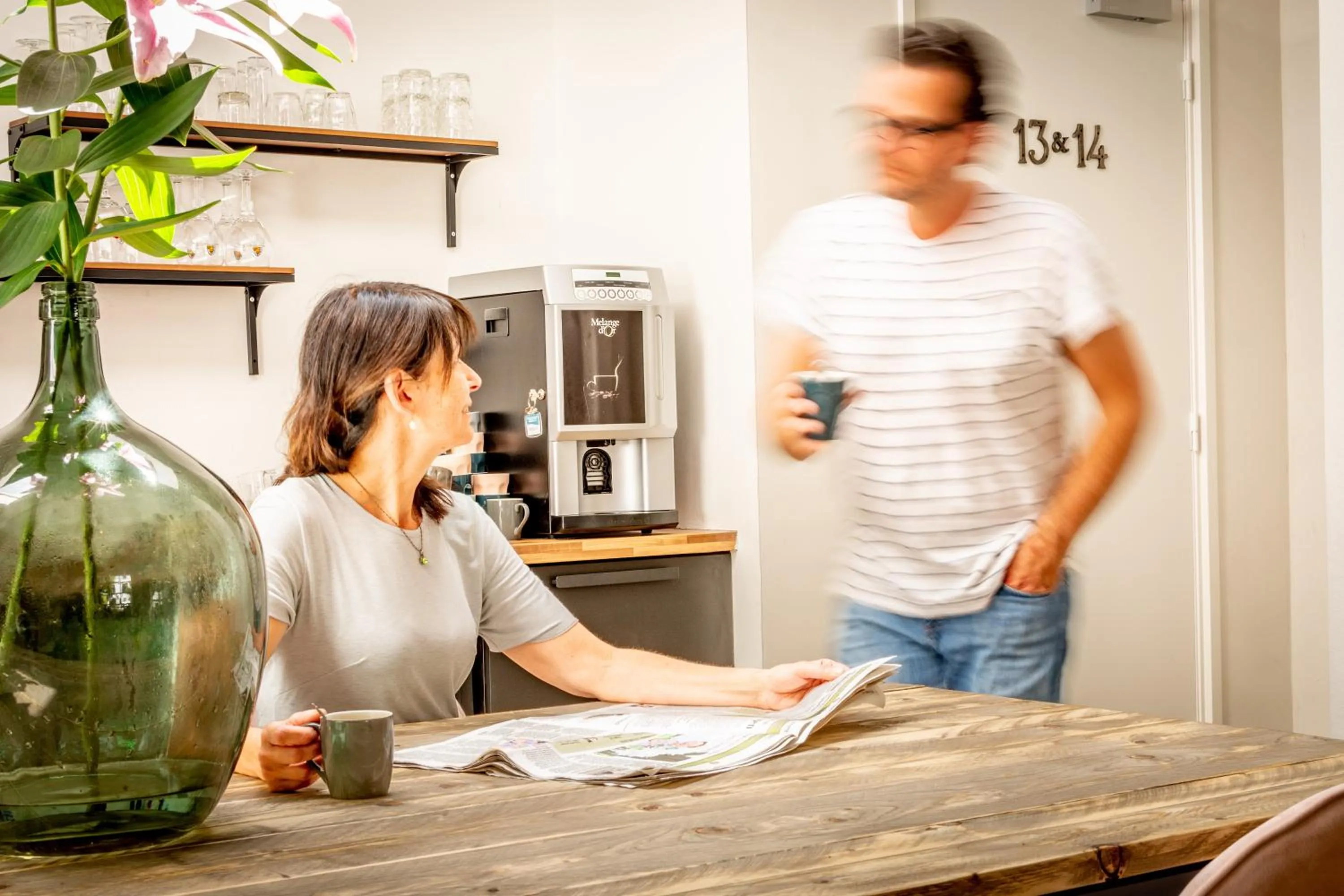 Staff in Hotel Janssen