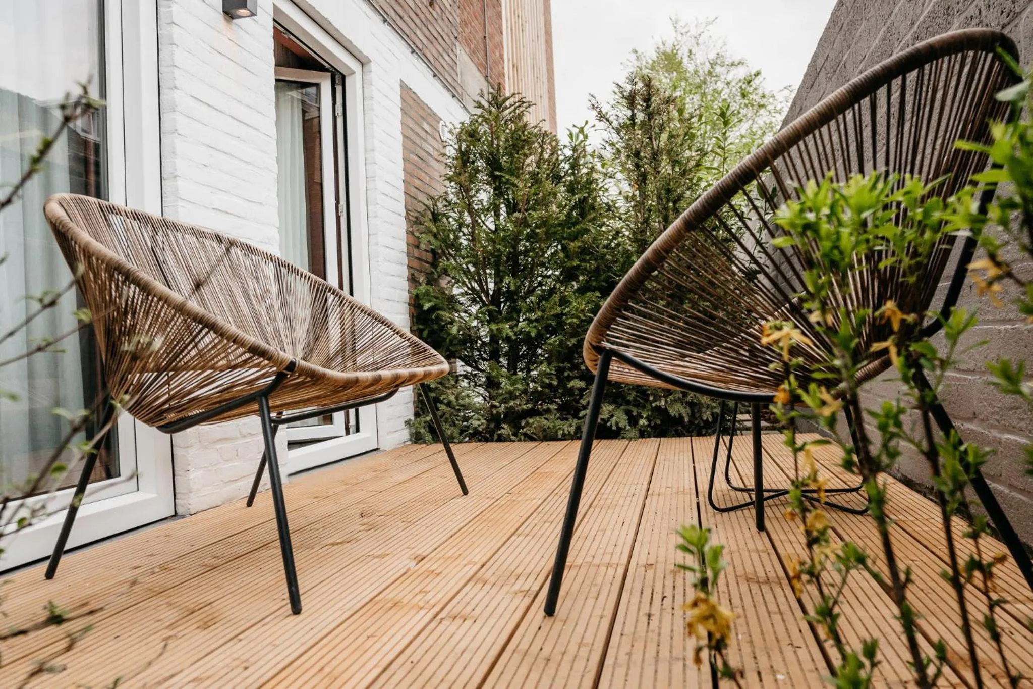 Patio in Hotel Janssen