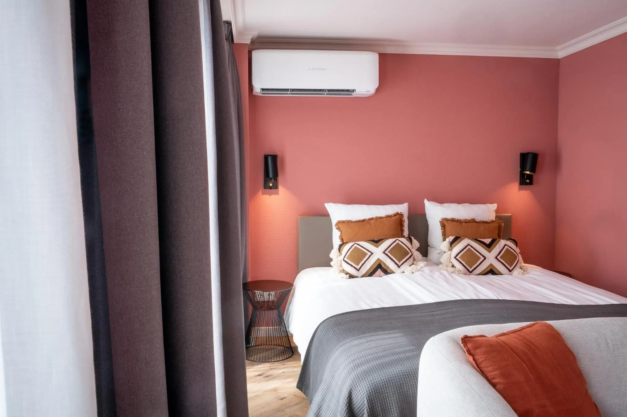 Bed in Hotel Janssen