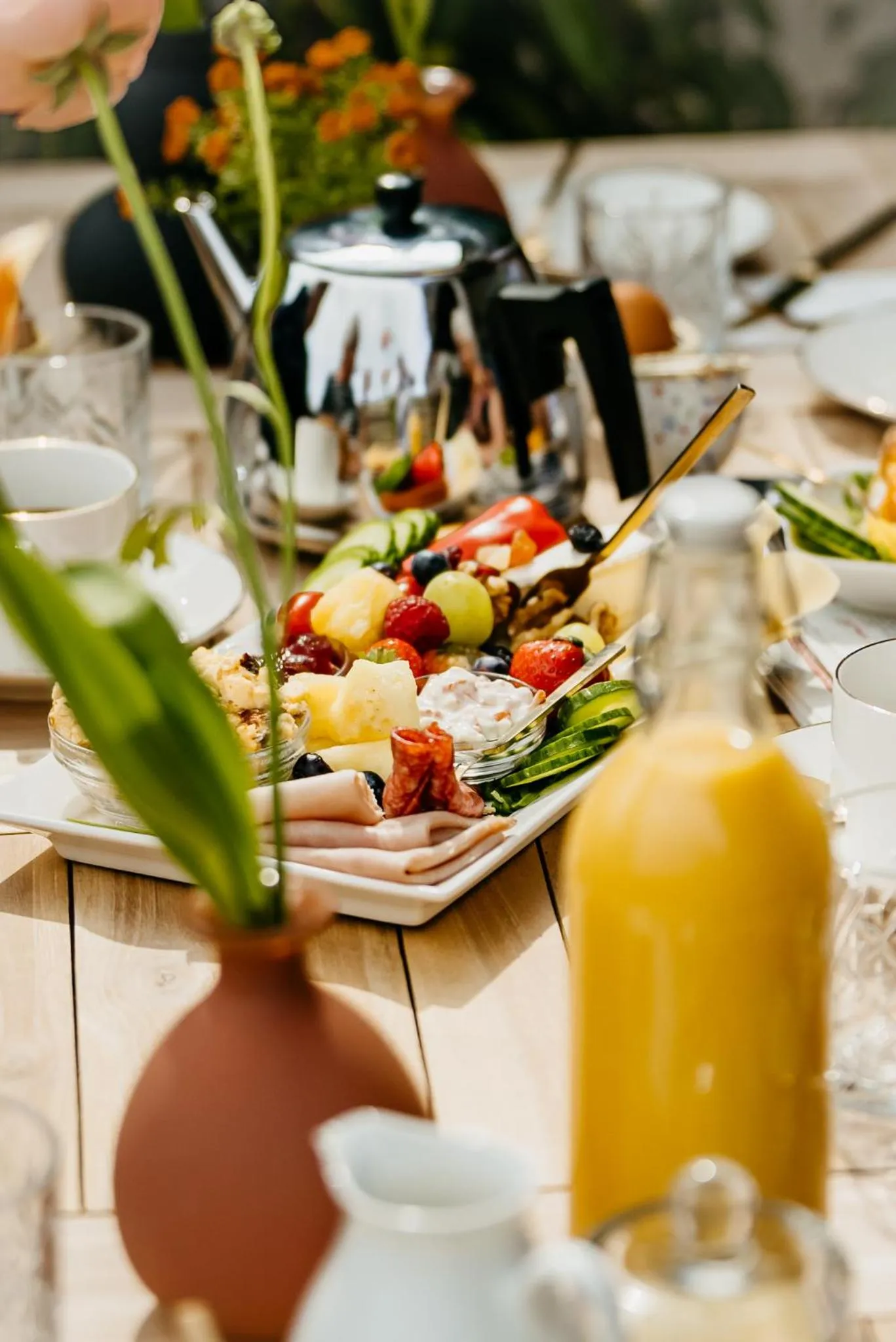 Food and drinks in Hotel Janssen