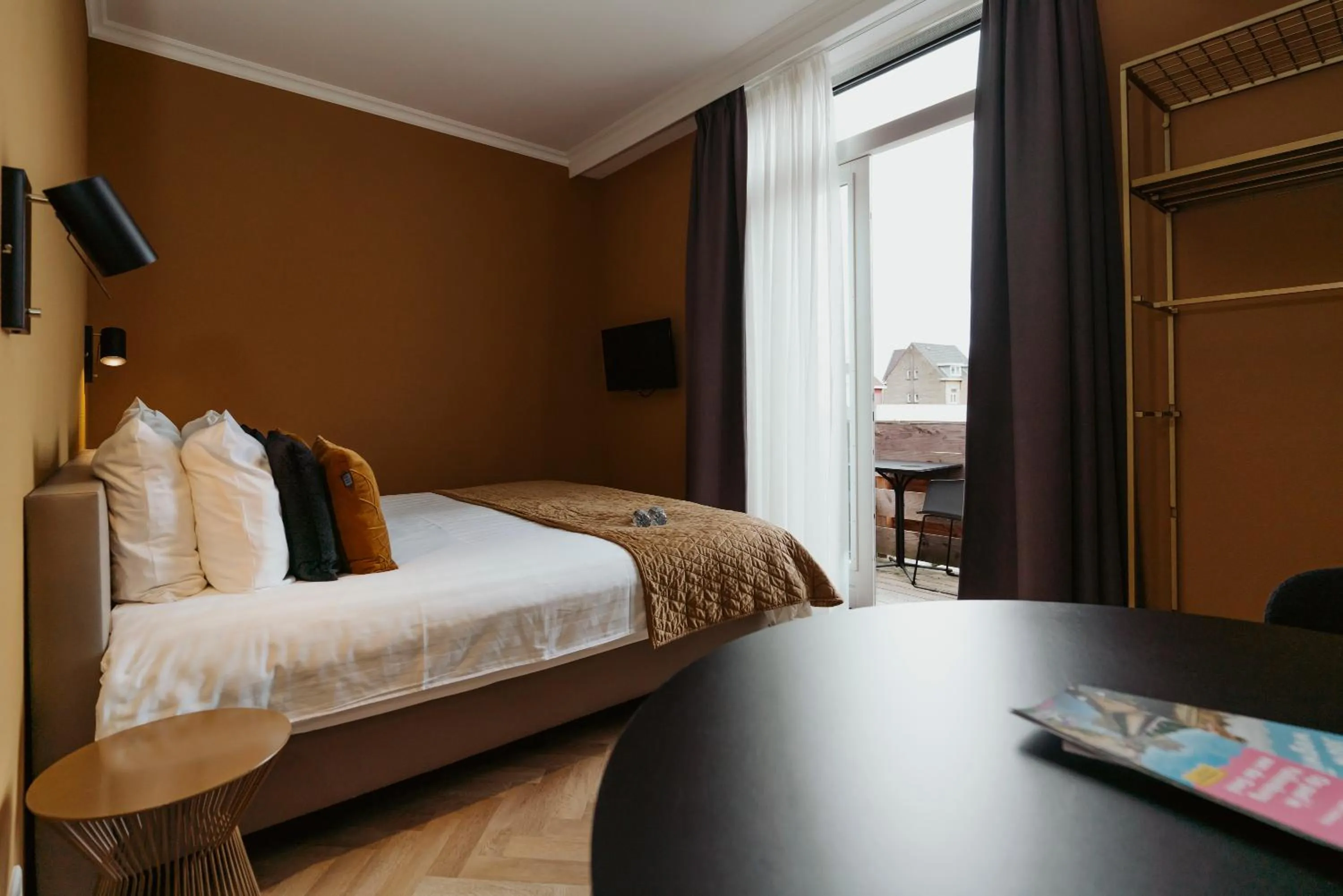 Bedroom, Bed in Hotel Janssen