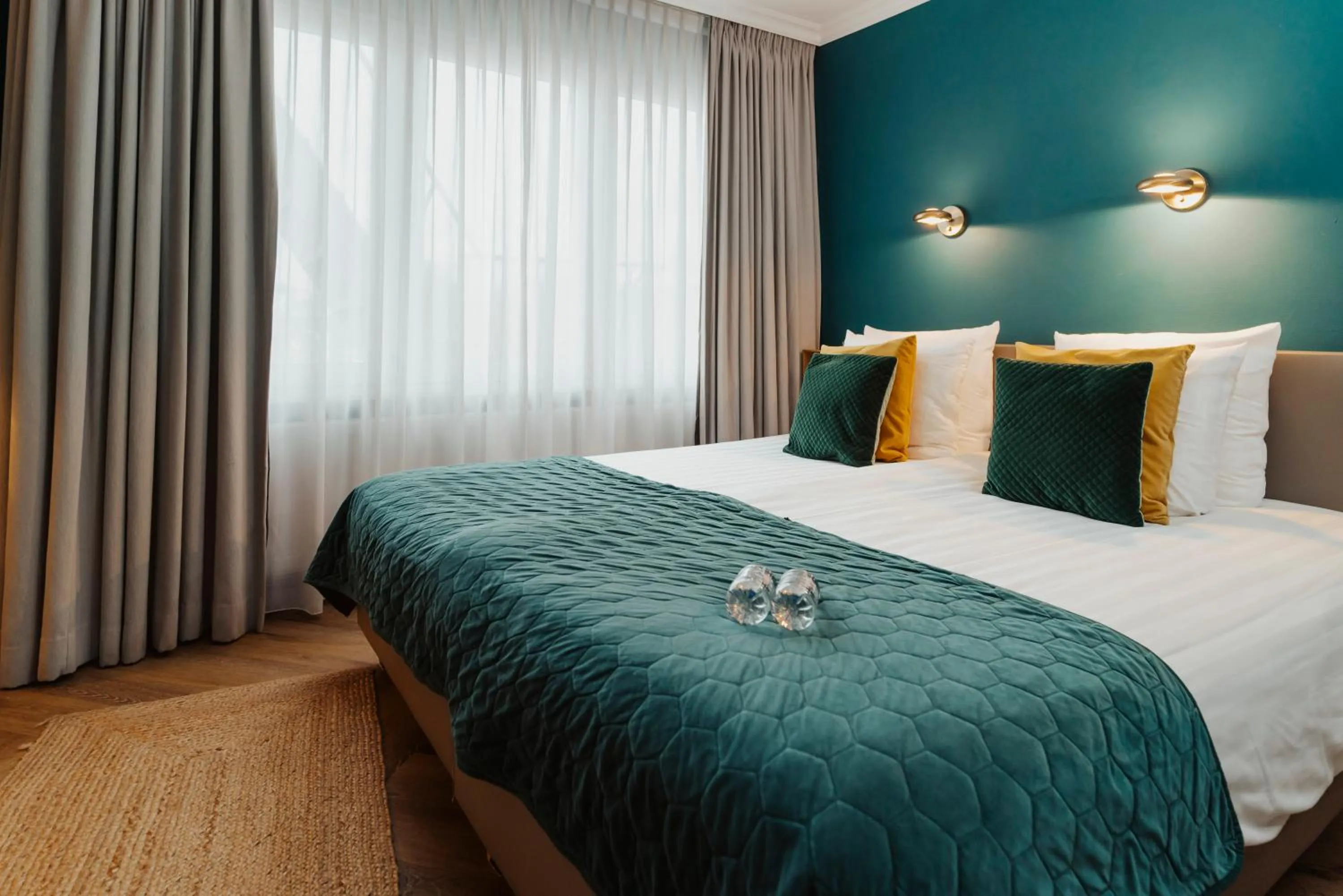 Bed in Hotel Janssen