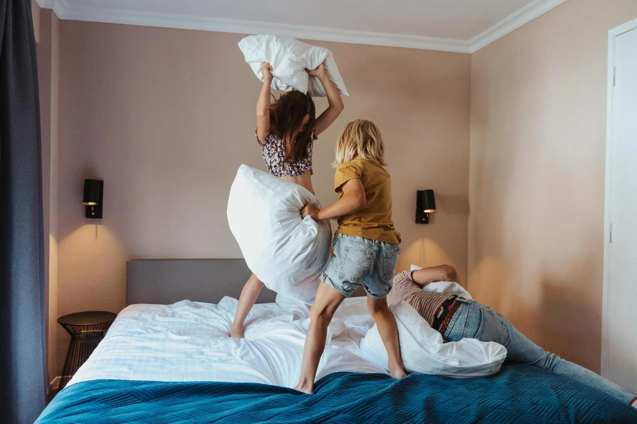 Bedroom, Bed in Hotel Janssen