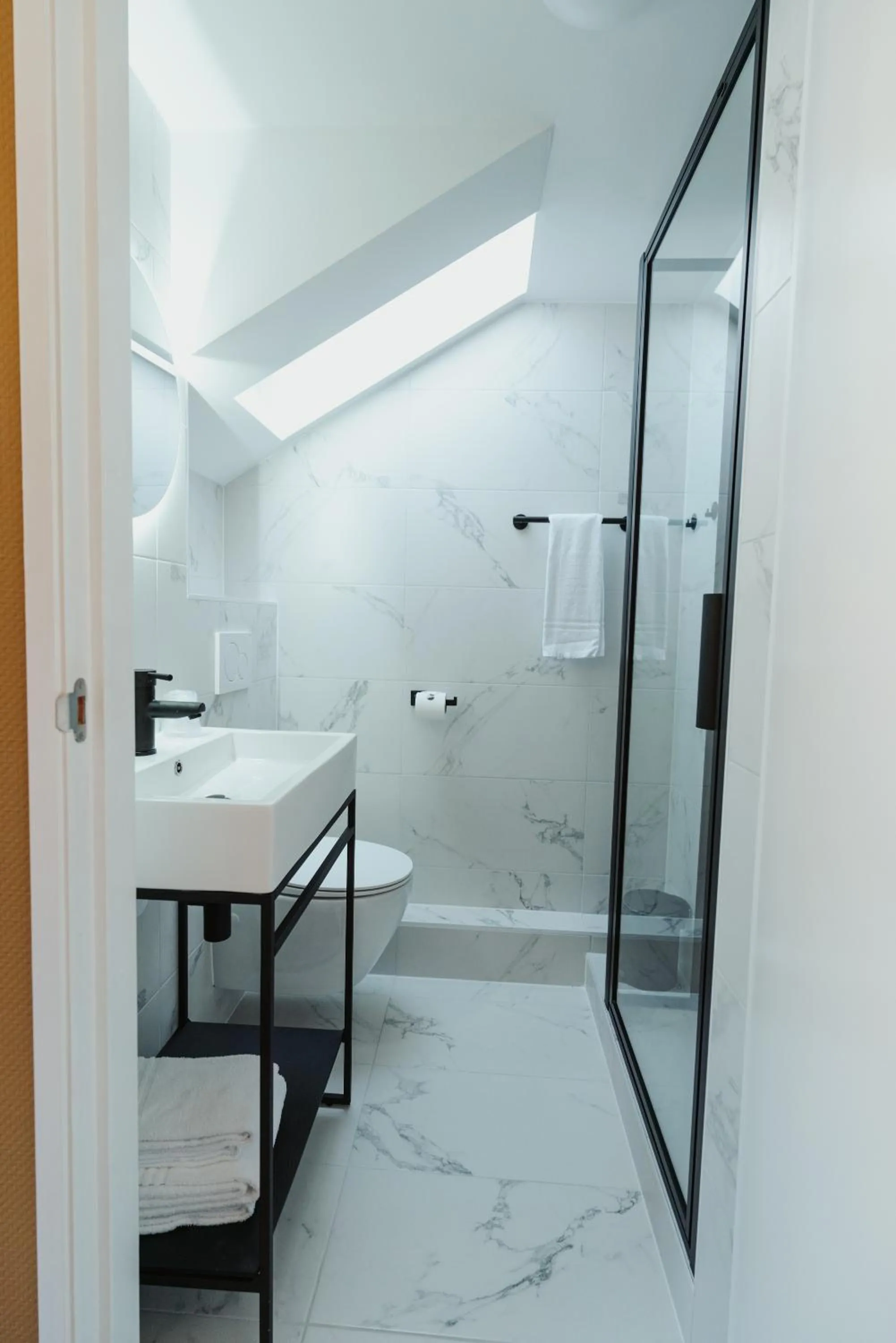 Bathroom in Hotel Janssen