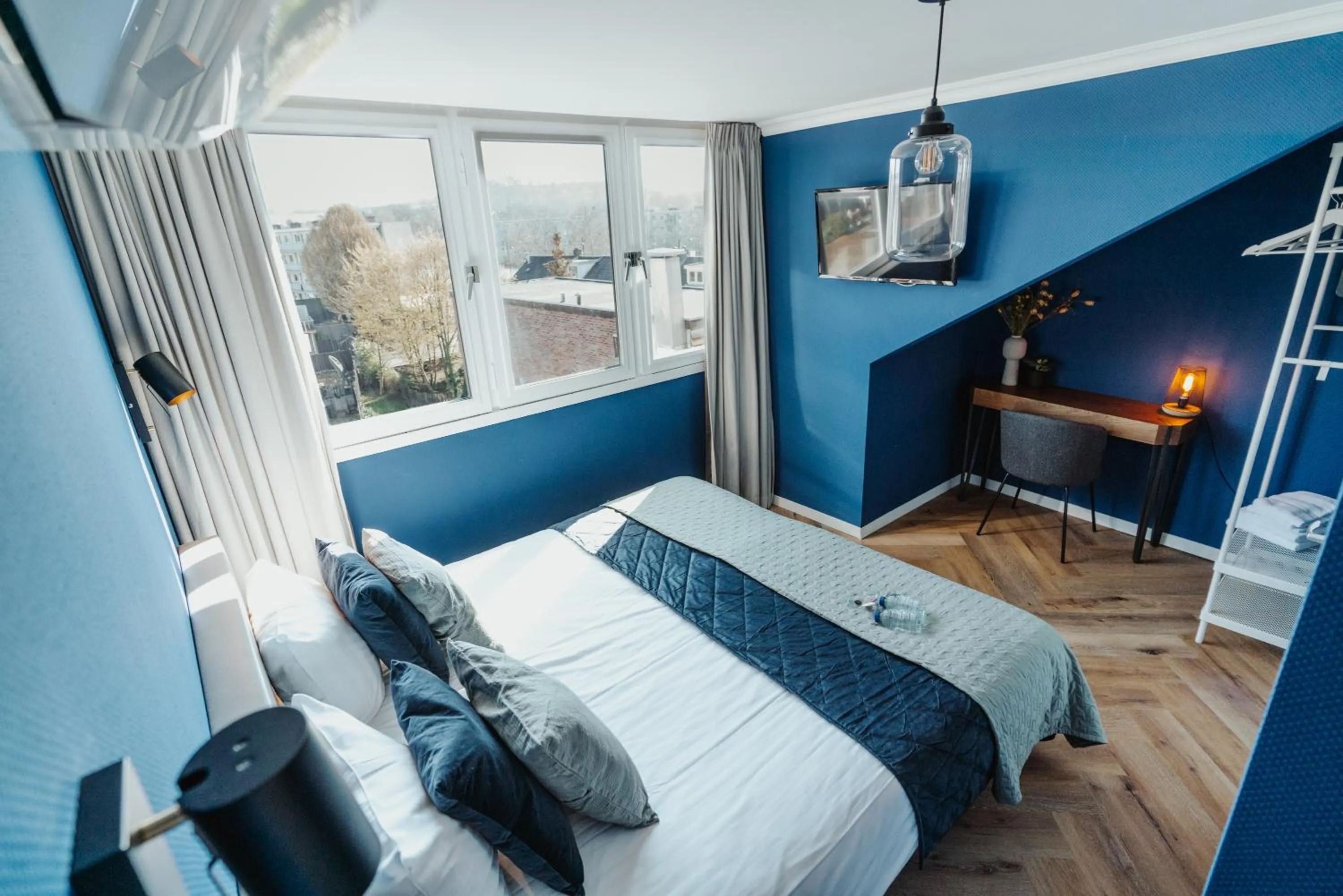 Bedroom, Bed in Hotel Janssen