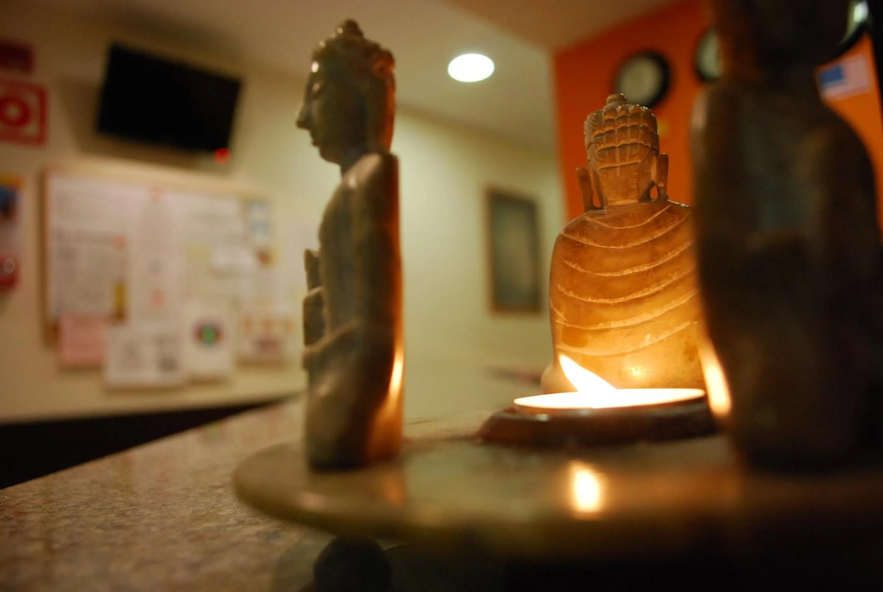 Decorative detail in Hostal Las Flores Ramblas