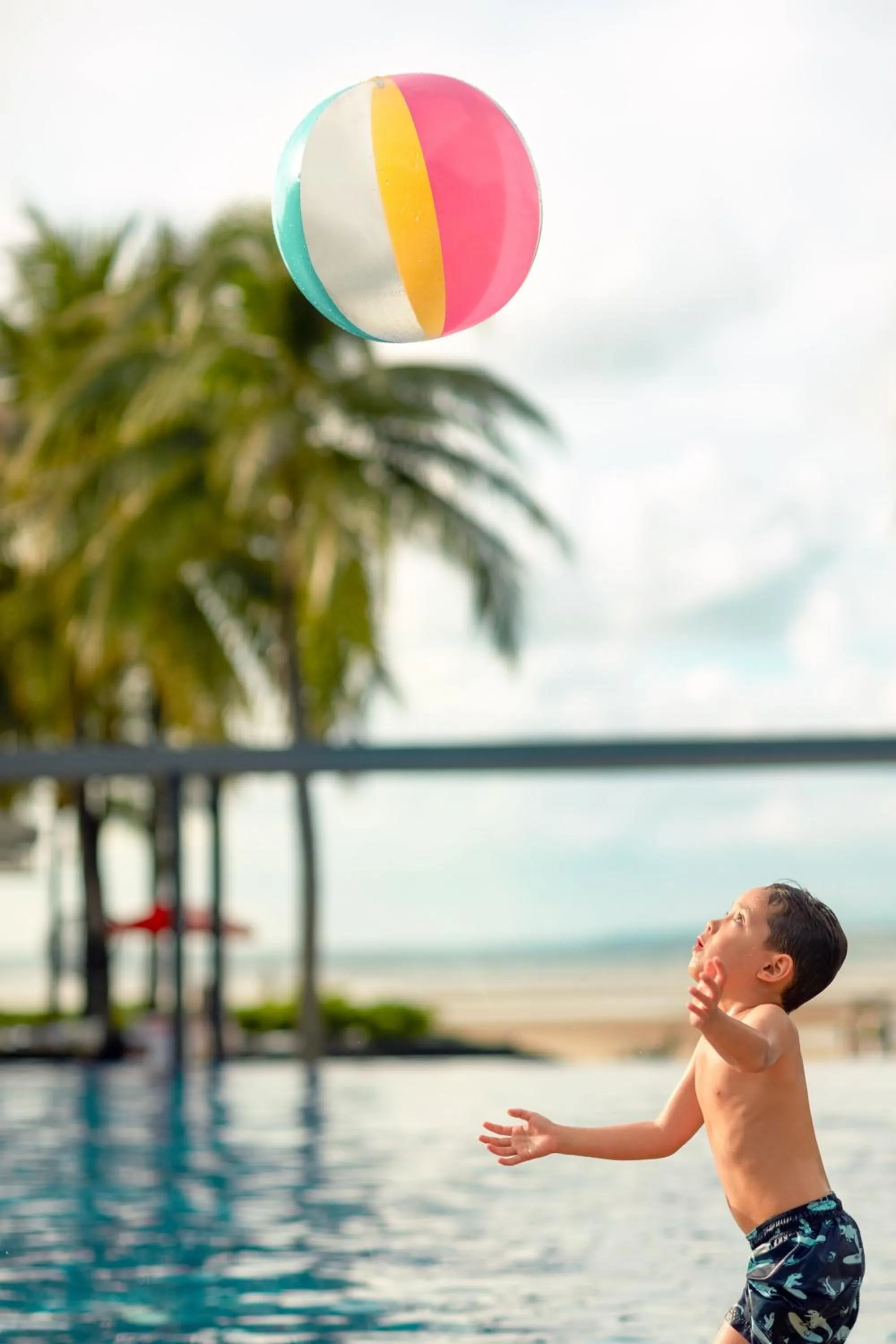 Swimming pool in Phuket Marriott Resort and Spa, Nai Yang Beach