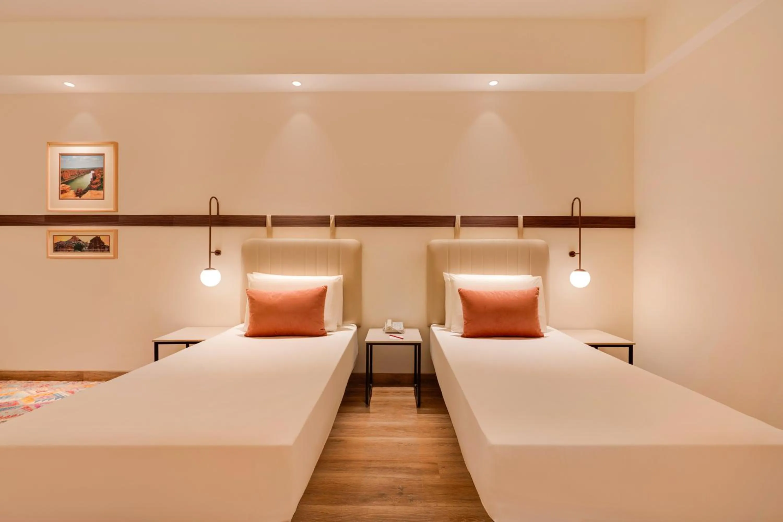Bed in Red Fox by Lemon Tree Hotels, Hyderabad