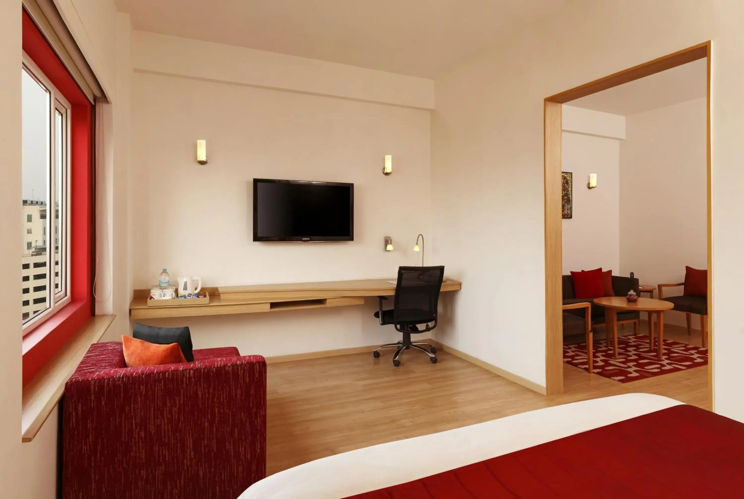Executive Suite - single occupancy in Red Fox by Lemon Tree Hotels, Hyderabad Executive Suite - single occupancy in Red Fox by Lemon Tree Hotels, Hyderabad