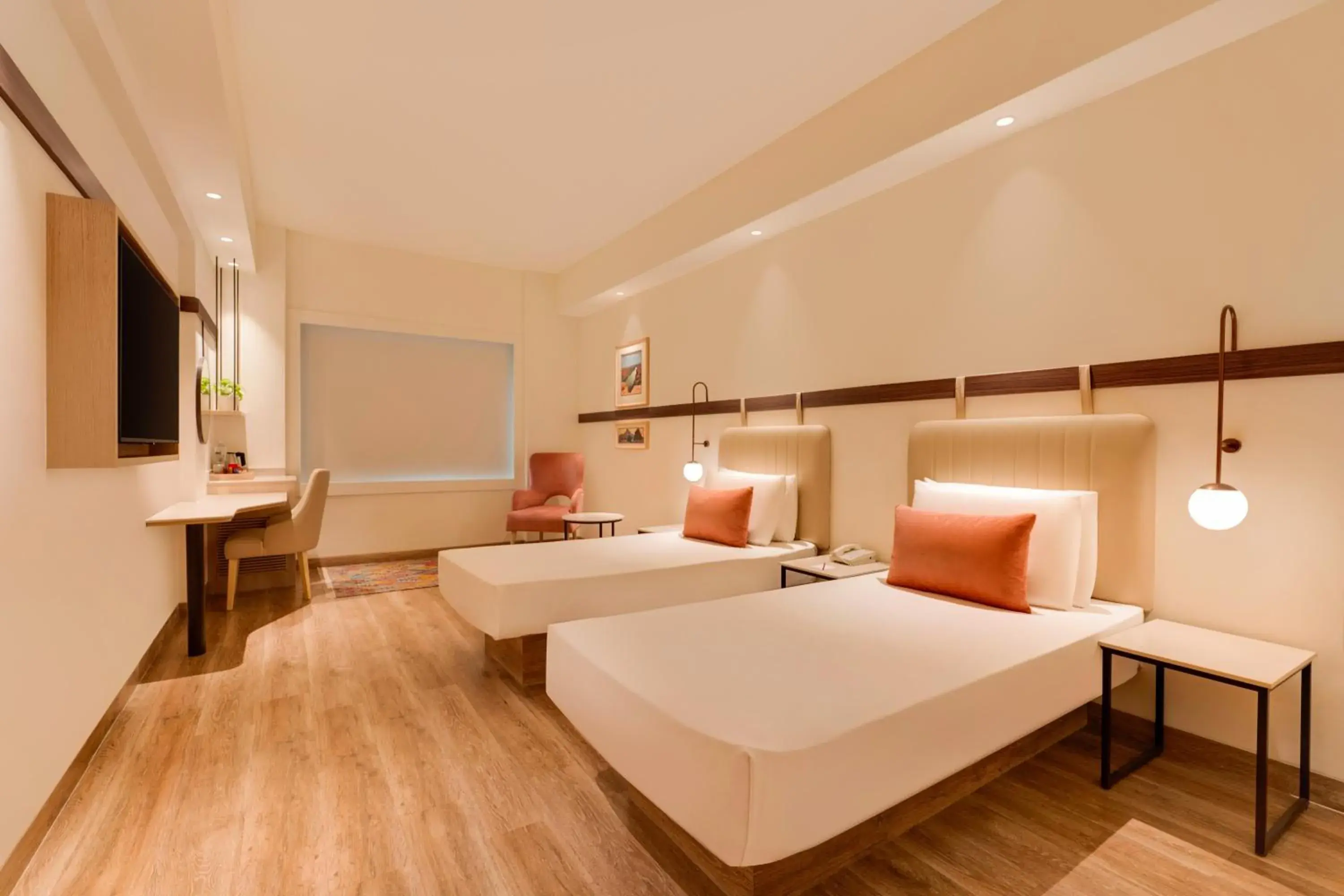 Business Double or Twin Room - single occupancy in Red Fox by Lemon Tree Hotels, Hyderabad Business Double or Twin Room - single occupancy in Red Fox by Lemon Tree Hotels, Hyderabad