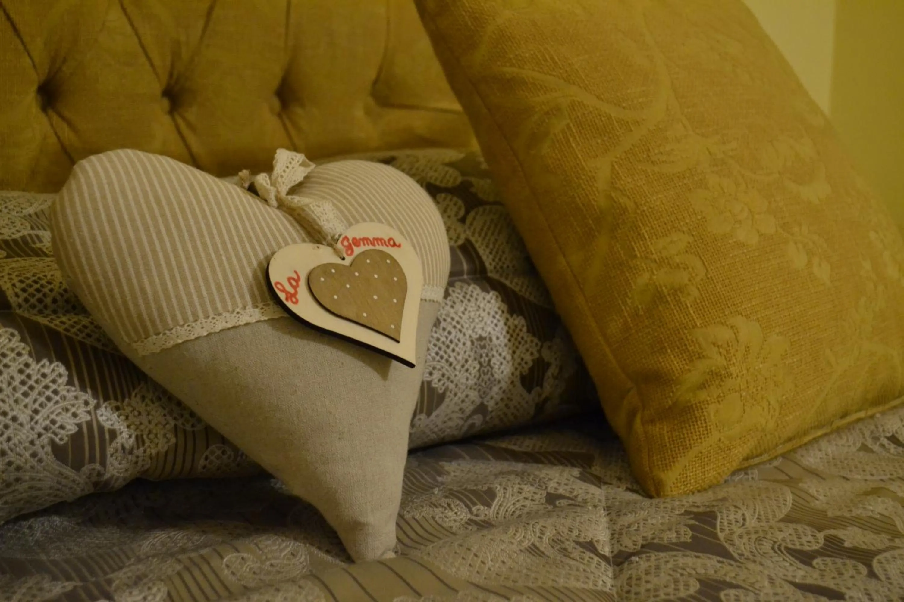 Decorative detail in La Gemma