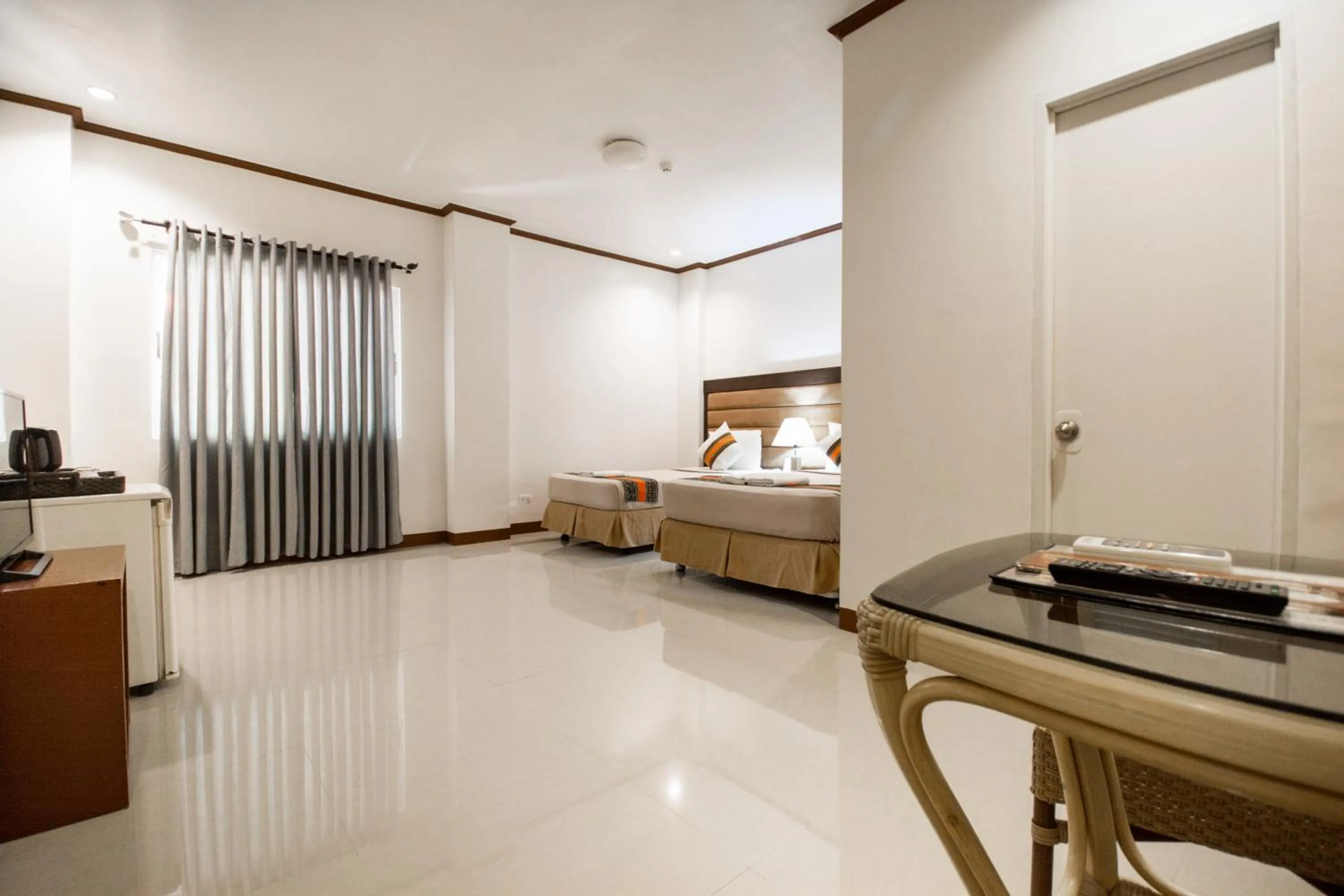 Living room, Bed in Sur Beach Resort Boracay