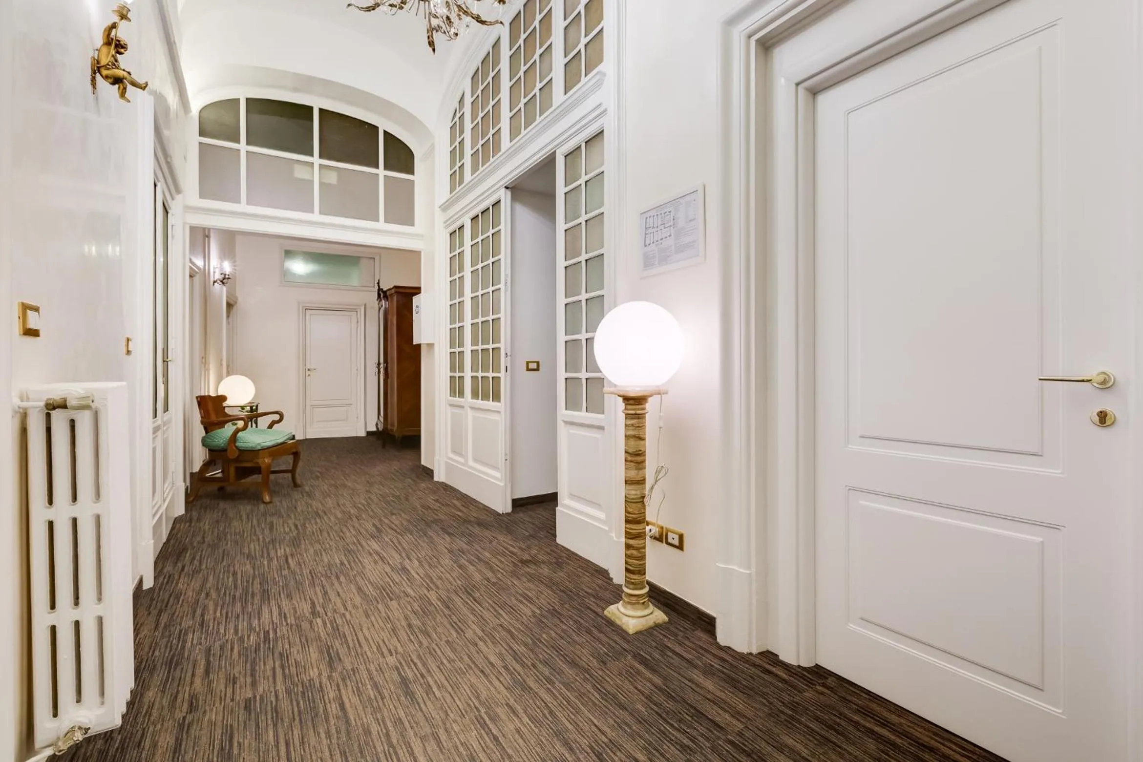 Lobby or reception in Affreschi Su Roma Luxury B&B