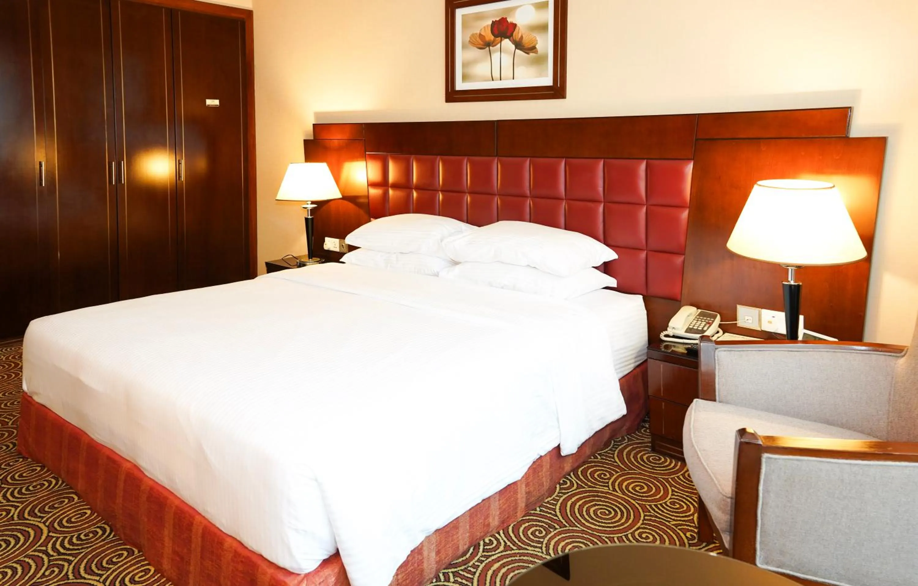 Bed in Grand Central Hotel