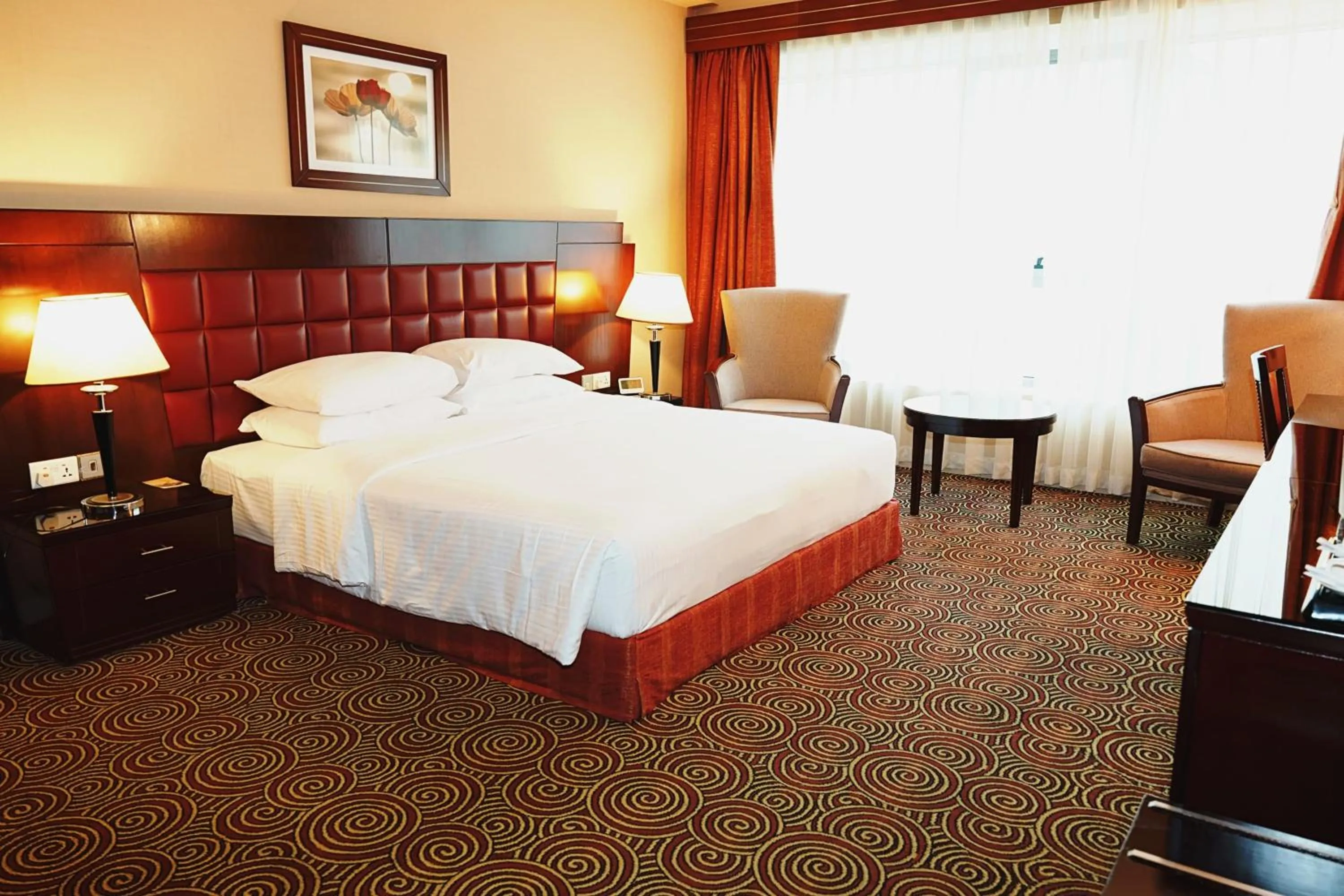 Bed in Grand Central Hotel