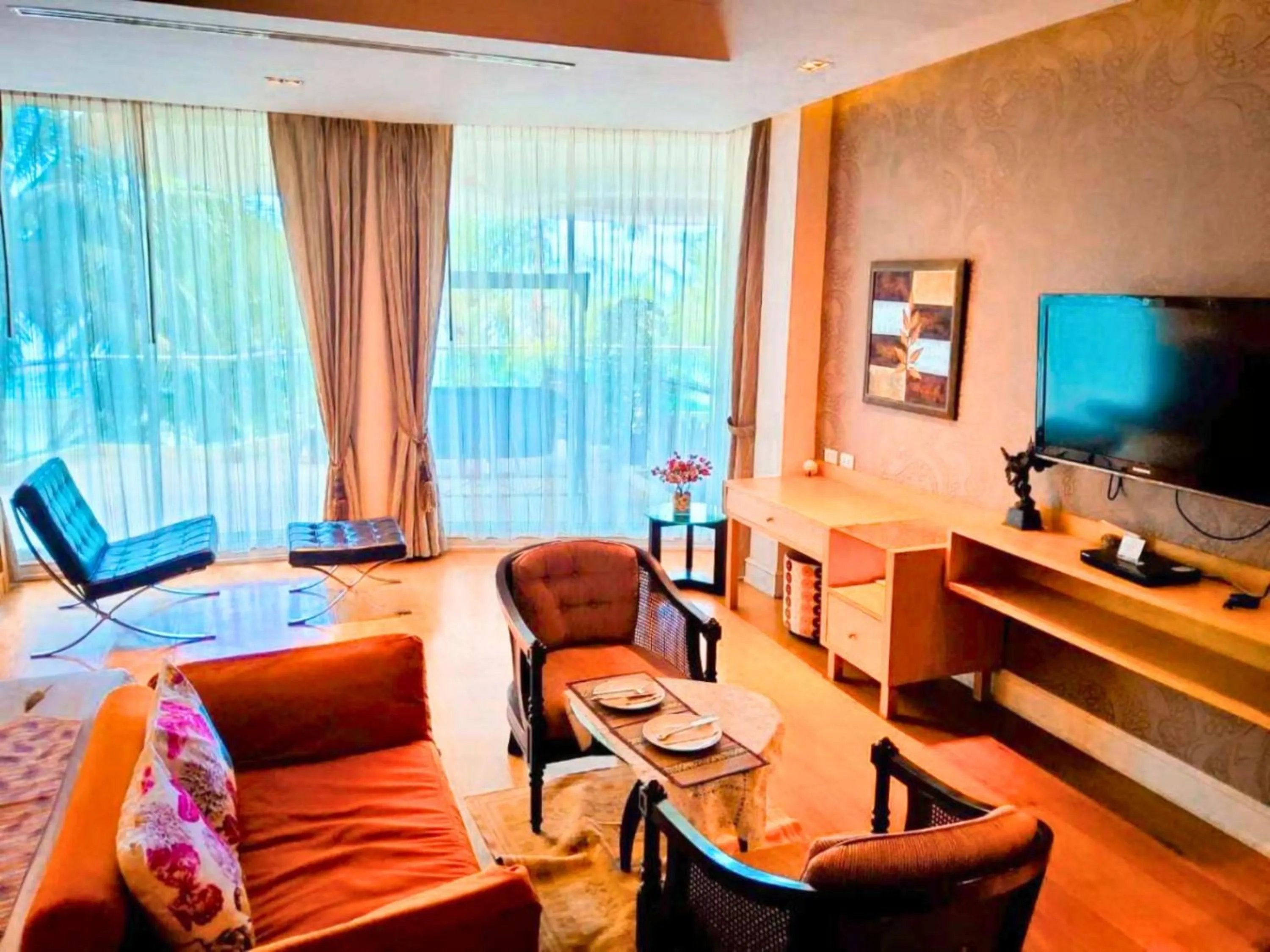 TV and multimedia in Vartika Resovilla Kuiburi Beach Resort and Villas