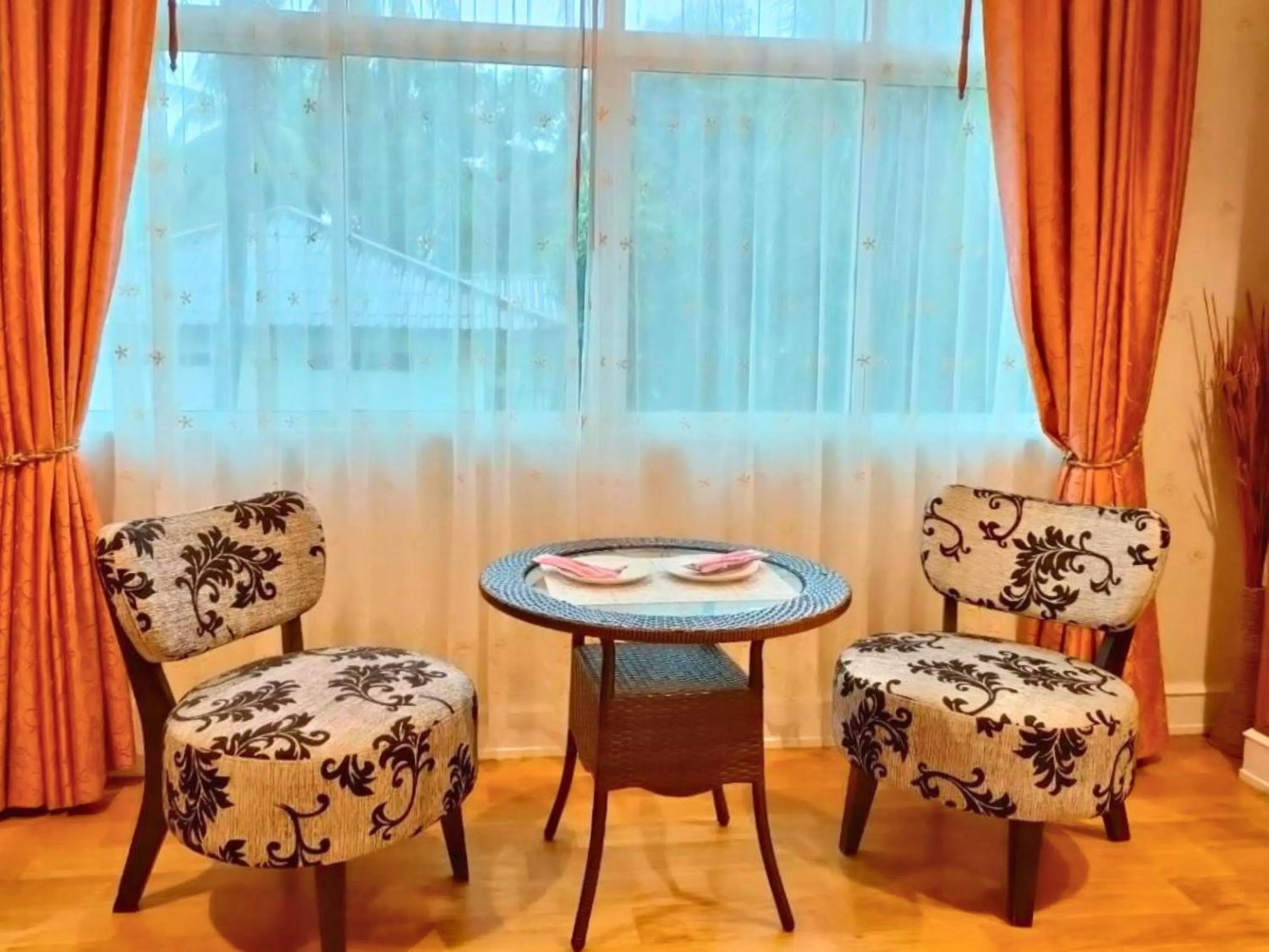 Seating area in Vartika Resovilla Kuiburi Beach Resort and Villas