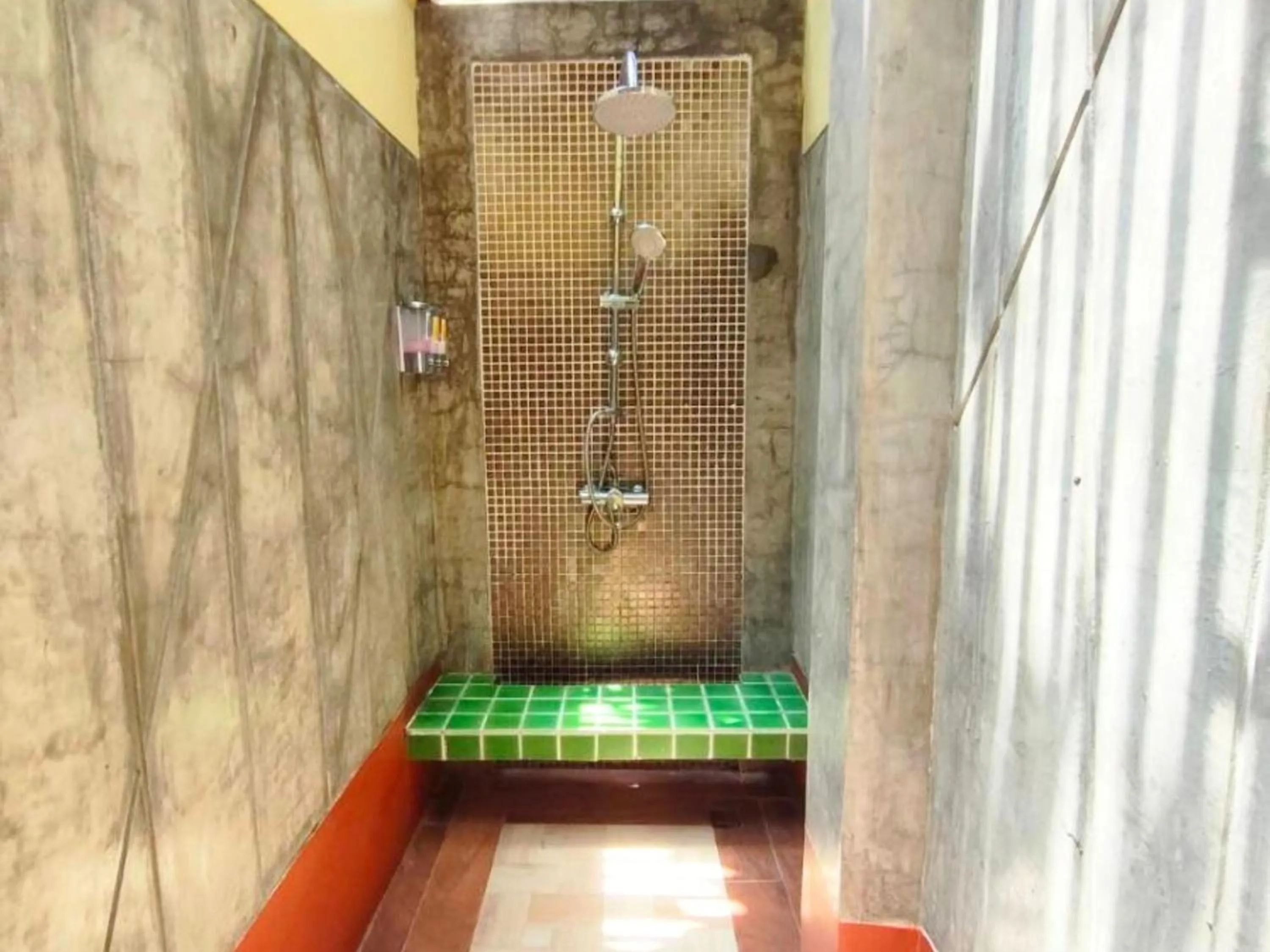 Shower in Vartika Resovilla Kuiburi Beach Resort and Villas