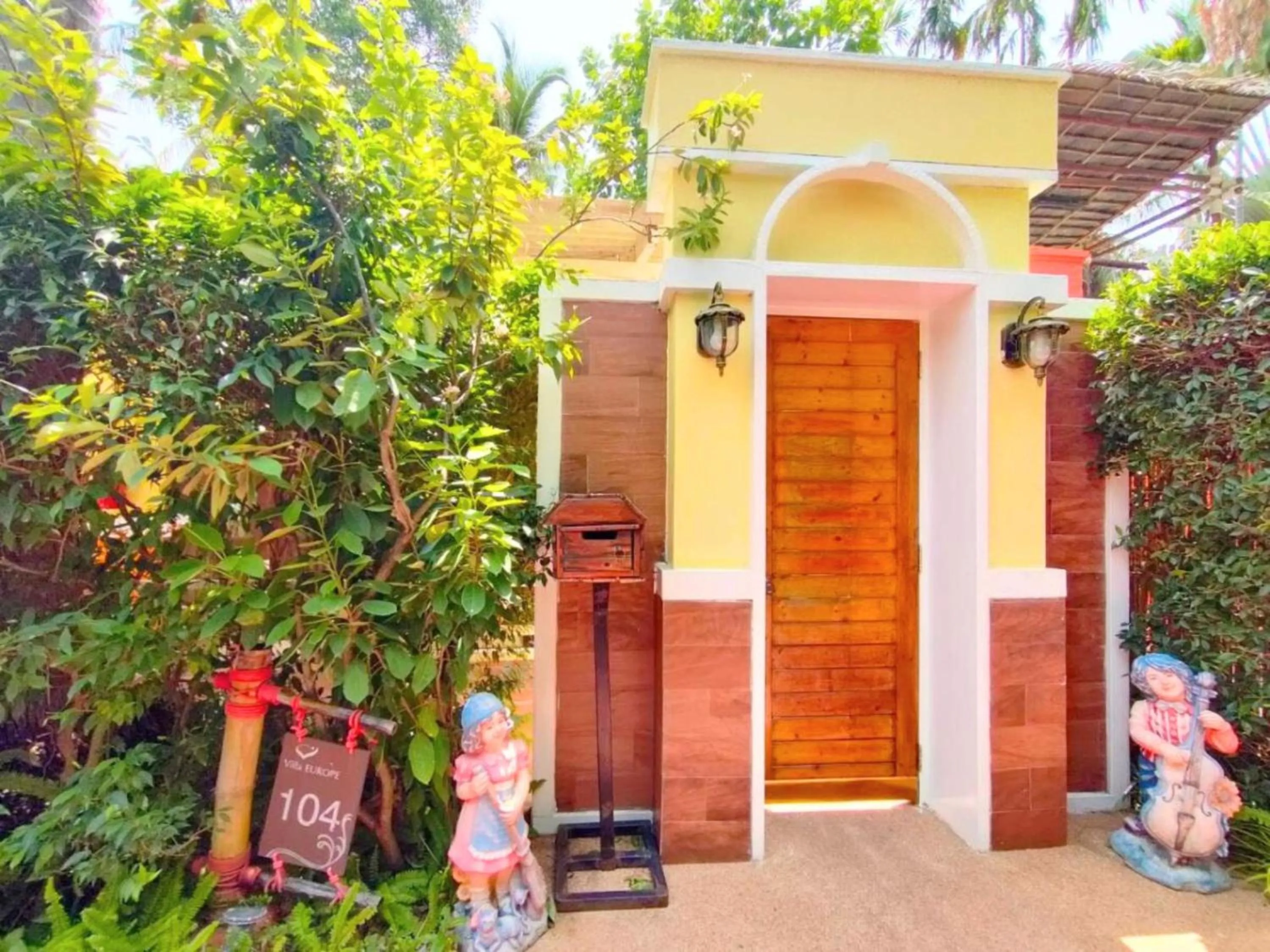 Property building in Vartika Resovilla Kuiburi Beach Resort and Villas