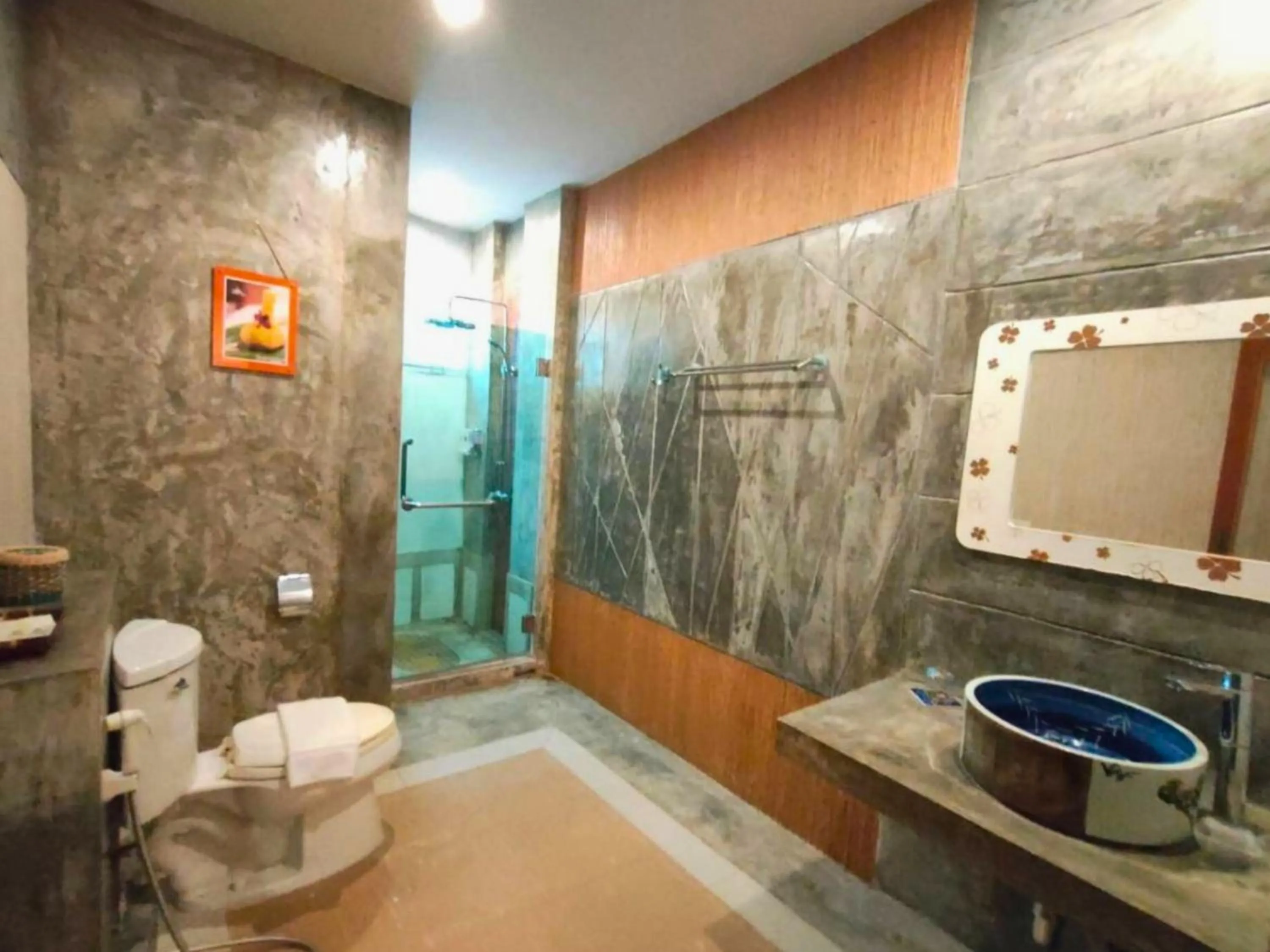 Shower in Vartika Resovilla Kuiburi Beach Resort and Villas