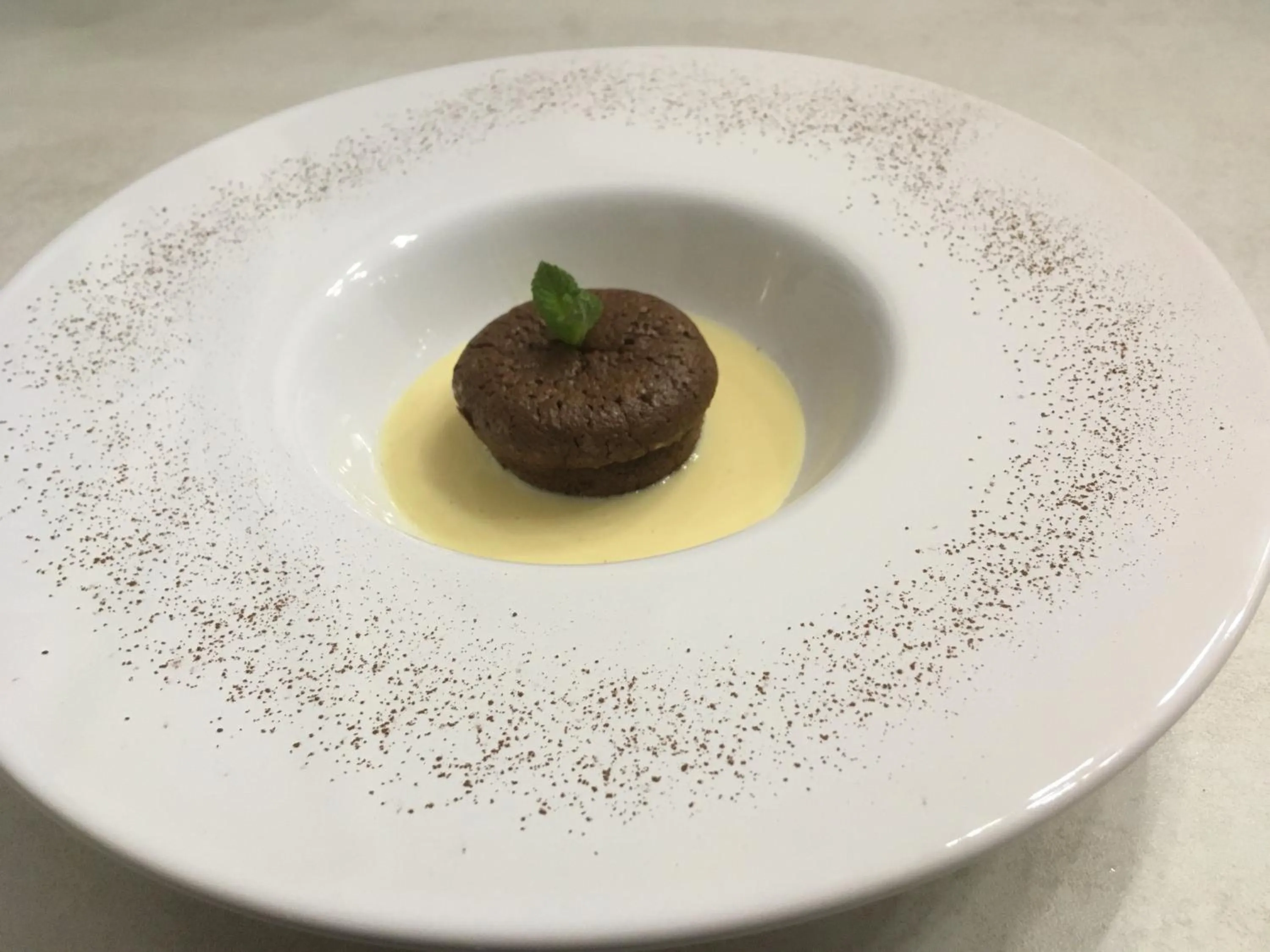 Food and drinks in L'hostellerie du chateau