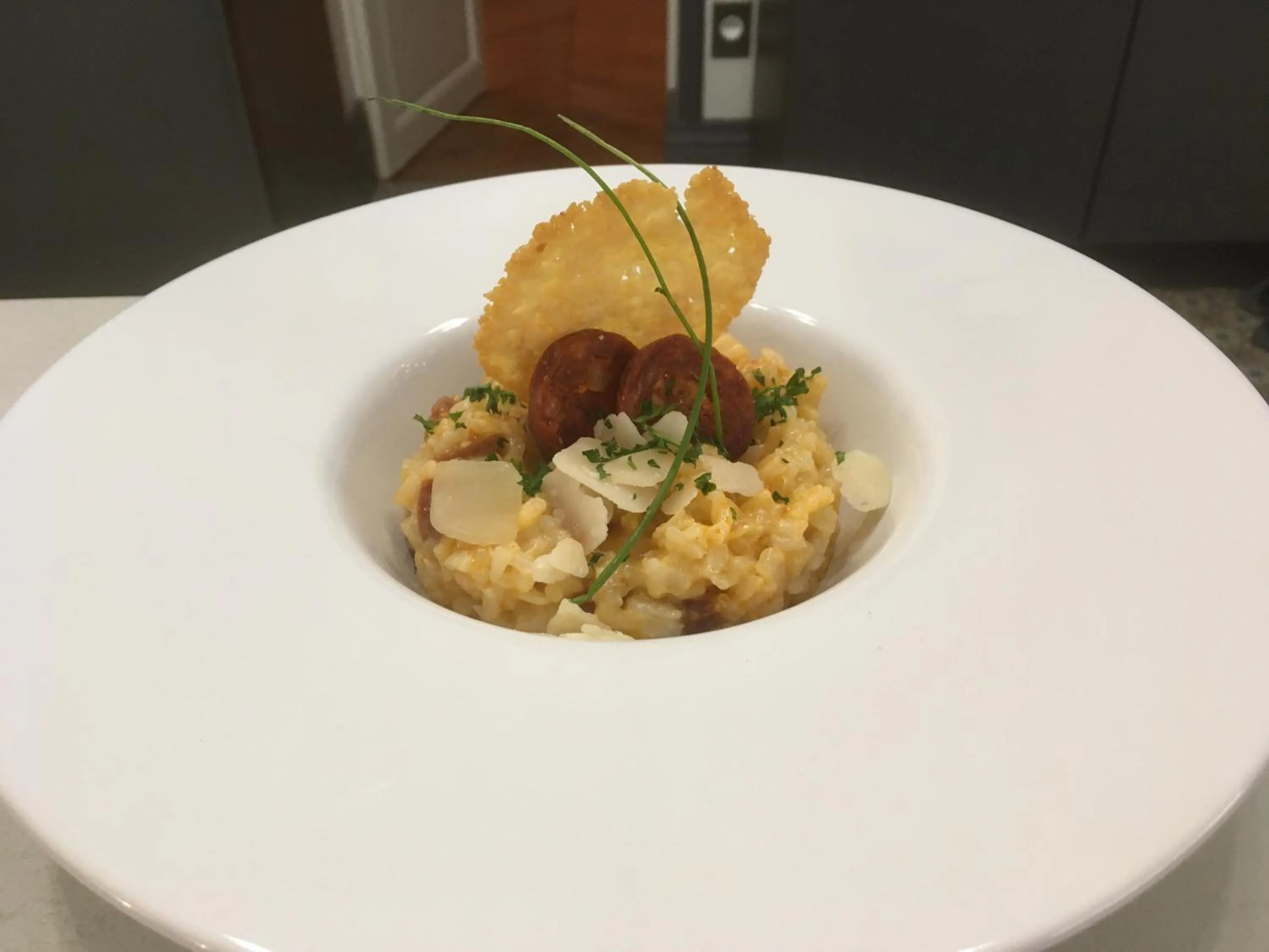 Food and drinks in L'hostellerie du chateau