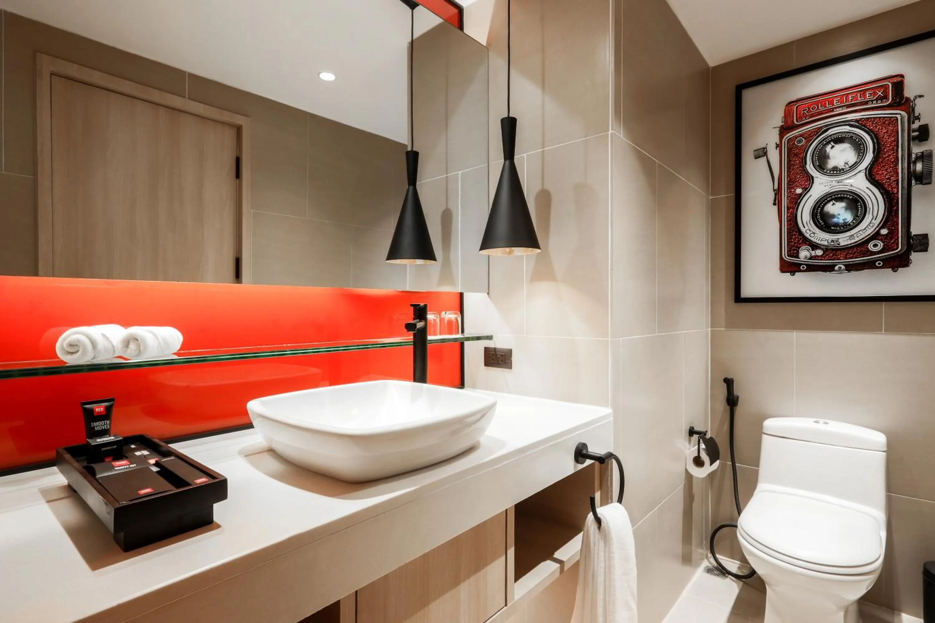 Toilet in Radisson RED Phuket Patong Beach