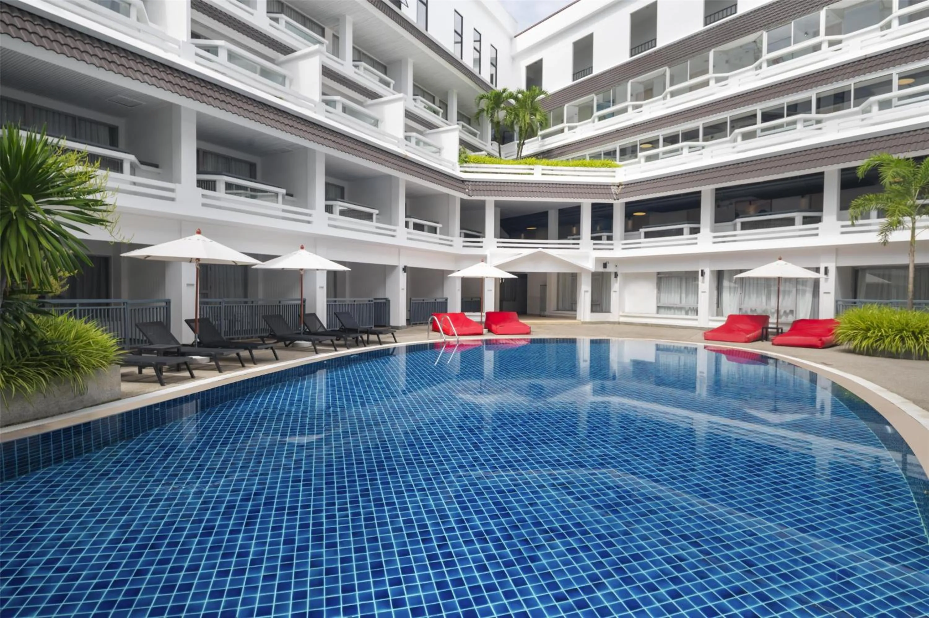 Pool view in Radisson RED Phuket Patong Beach