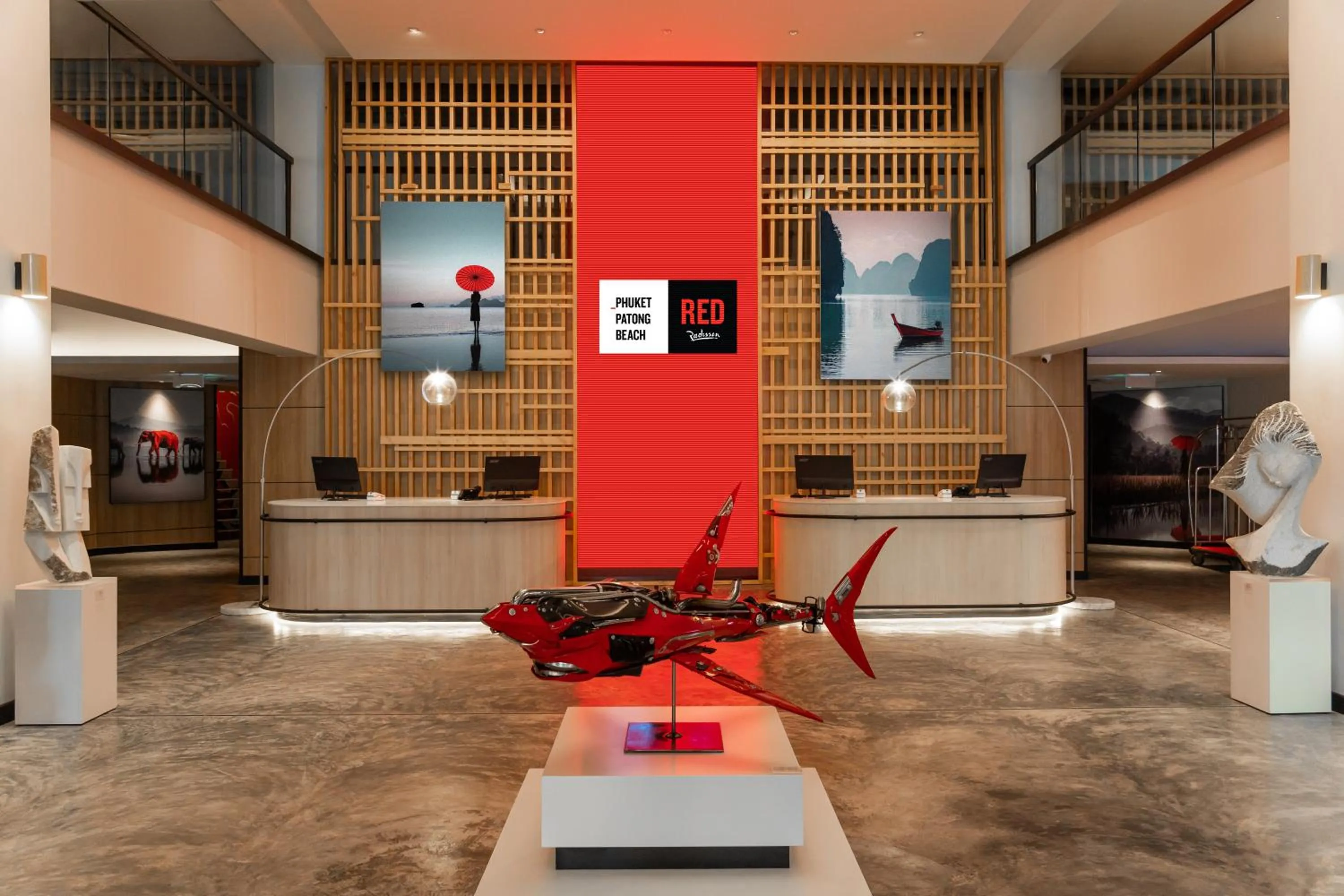 Lobby or reception in Radisson RED Phuket Patong Beach