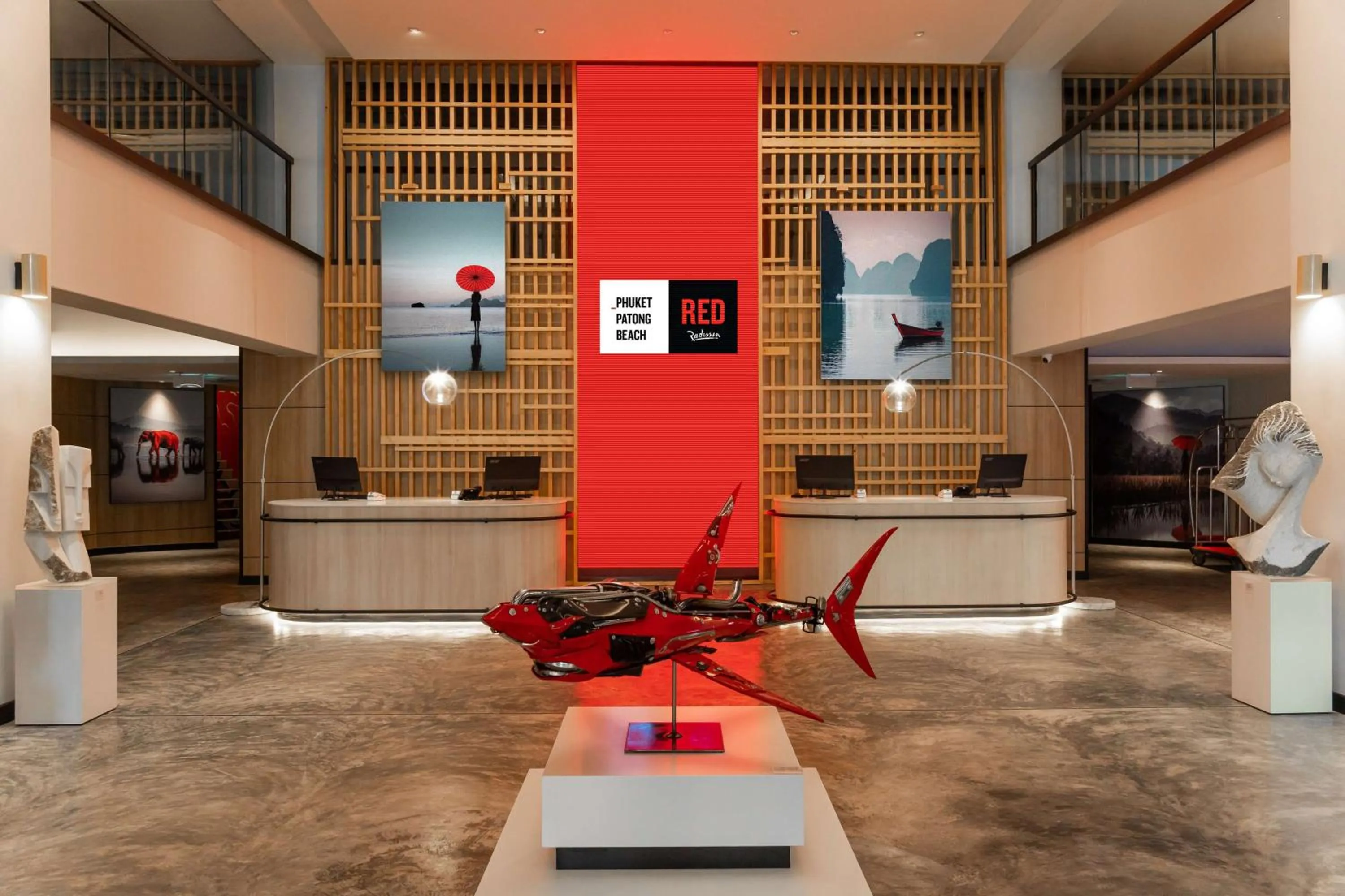 Lobby or reception in Radisson RED Phuket Patong Beach