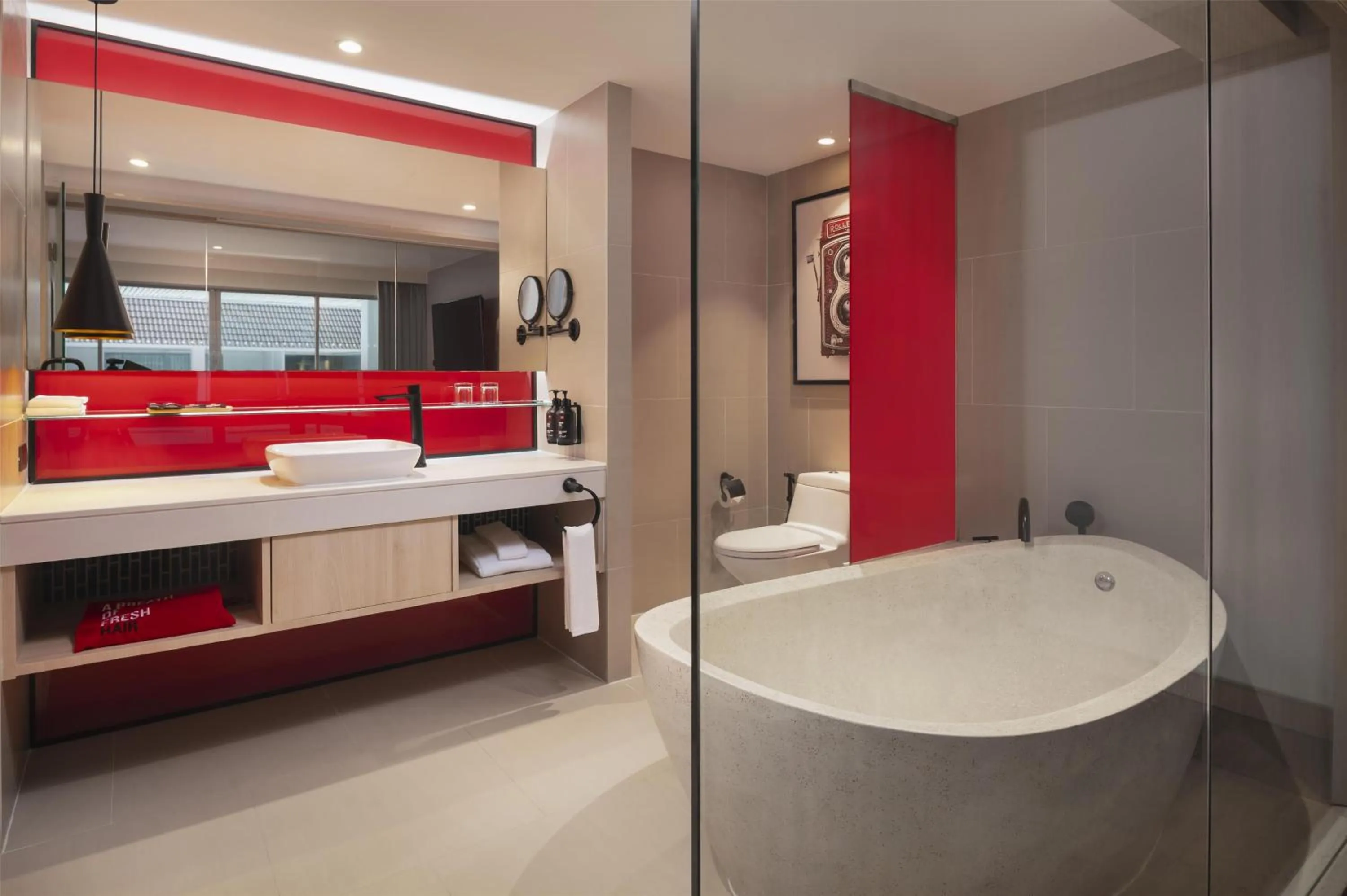 Bathroom in Radisson RED Phuket Patong Beach
