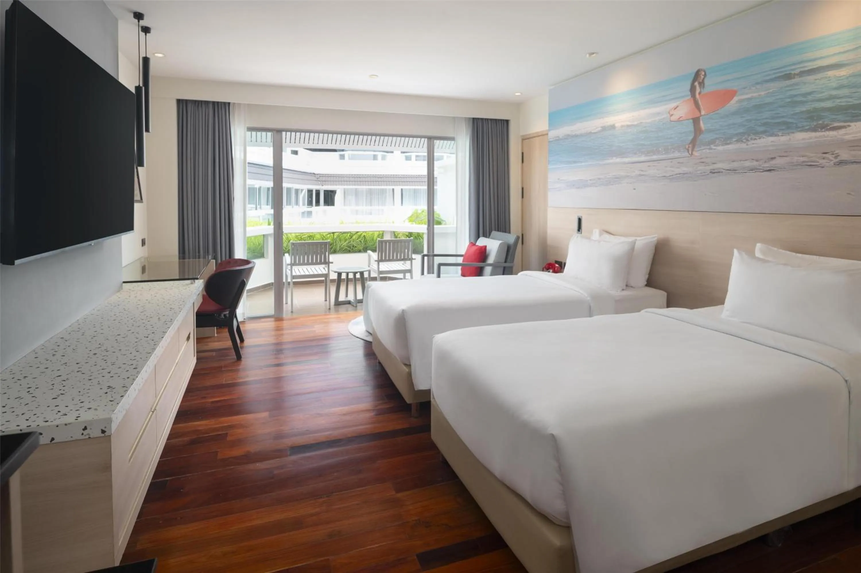 Bedroom, Bed in Radisson RED Phuket Patong Beach