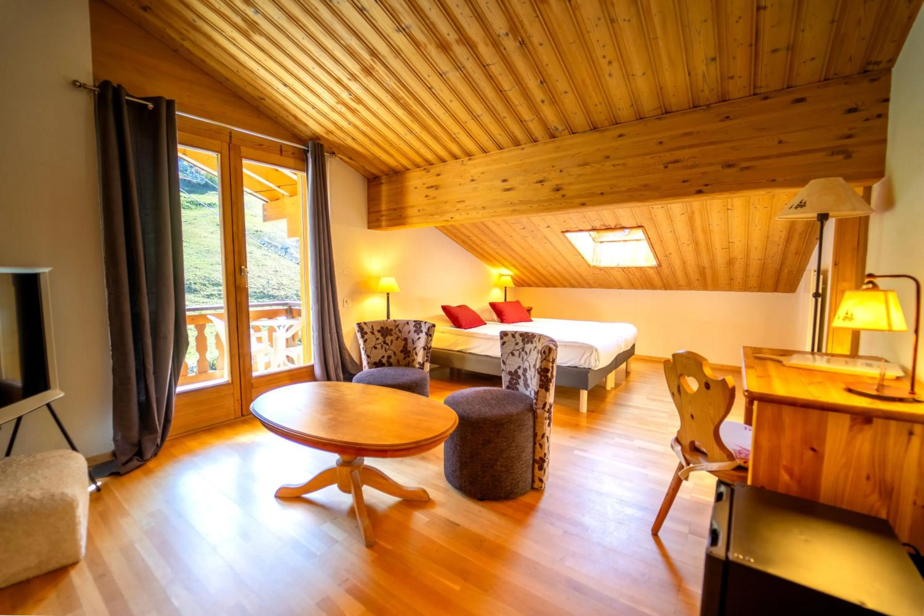 Bed in Hôtel Magrappé