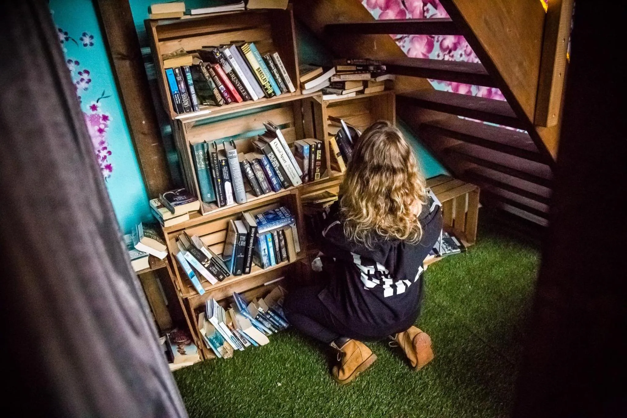 Area and facilities in Balmers Hostel