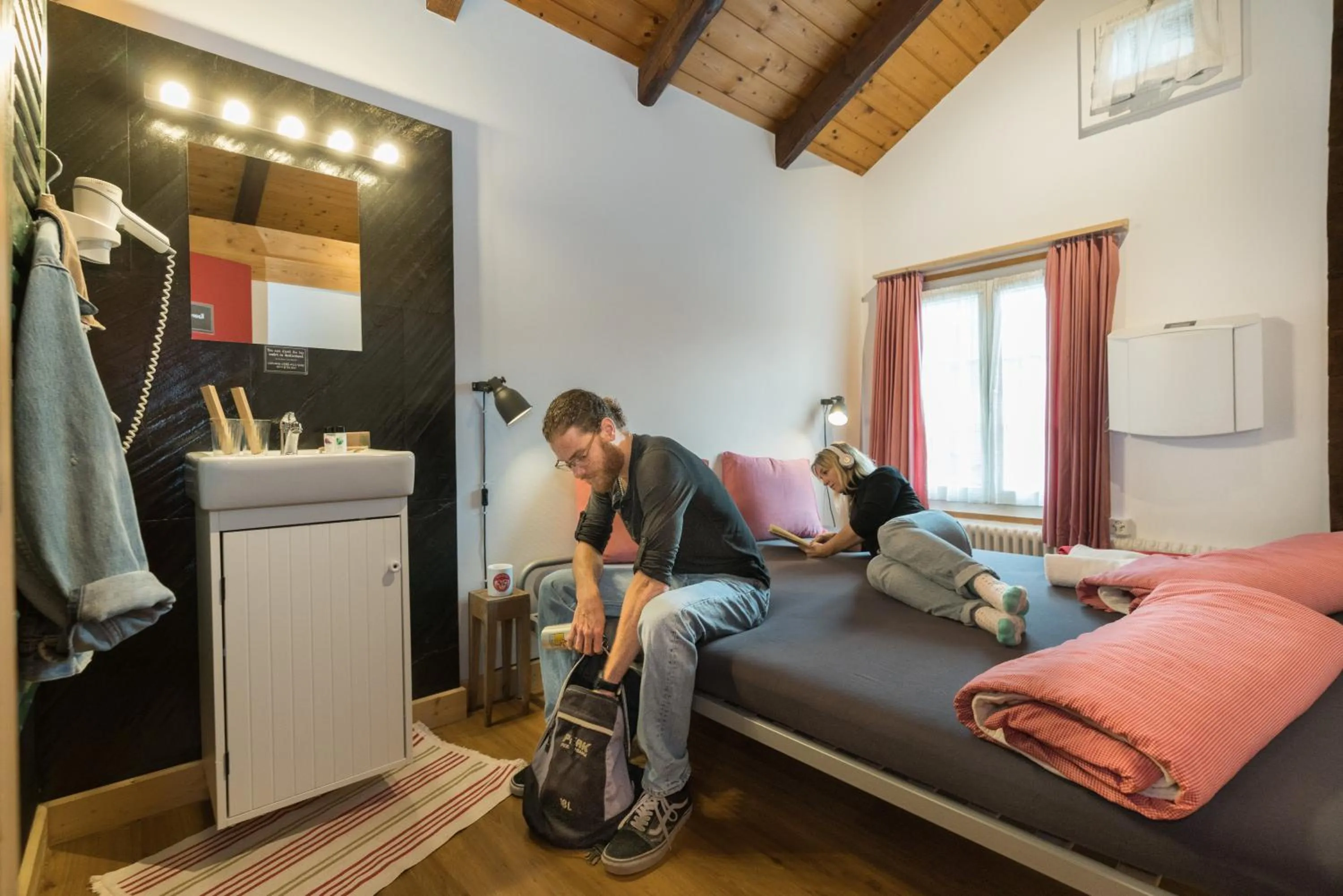 Bedroom in Balmers Hostel